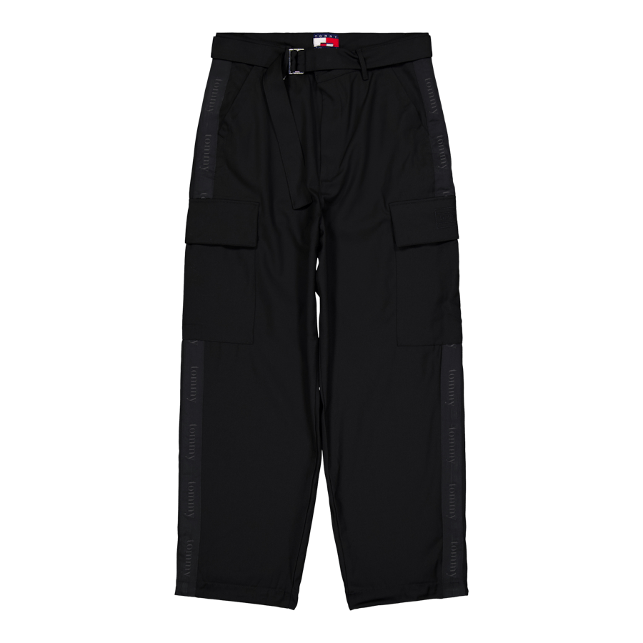 Tjcu Wide Fit Cargo Trousers Black