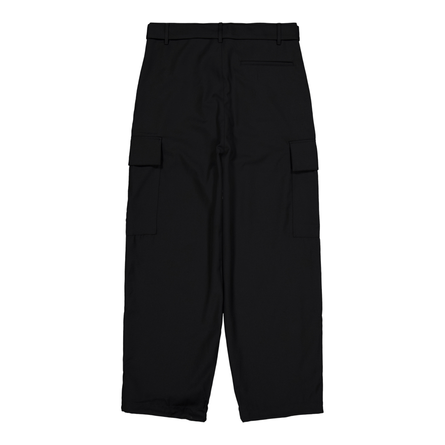 Tjcu Wide Fit Cargo Trousers Black - Bild 2