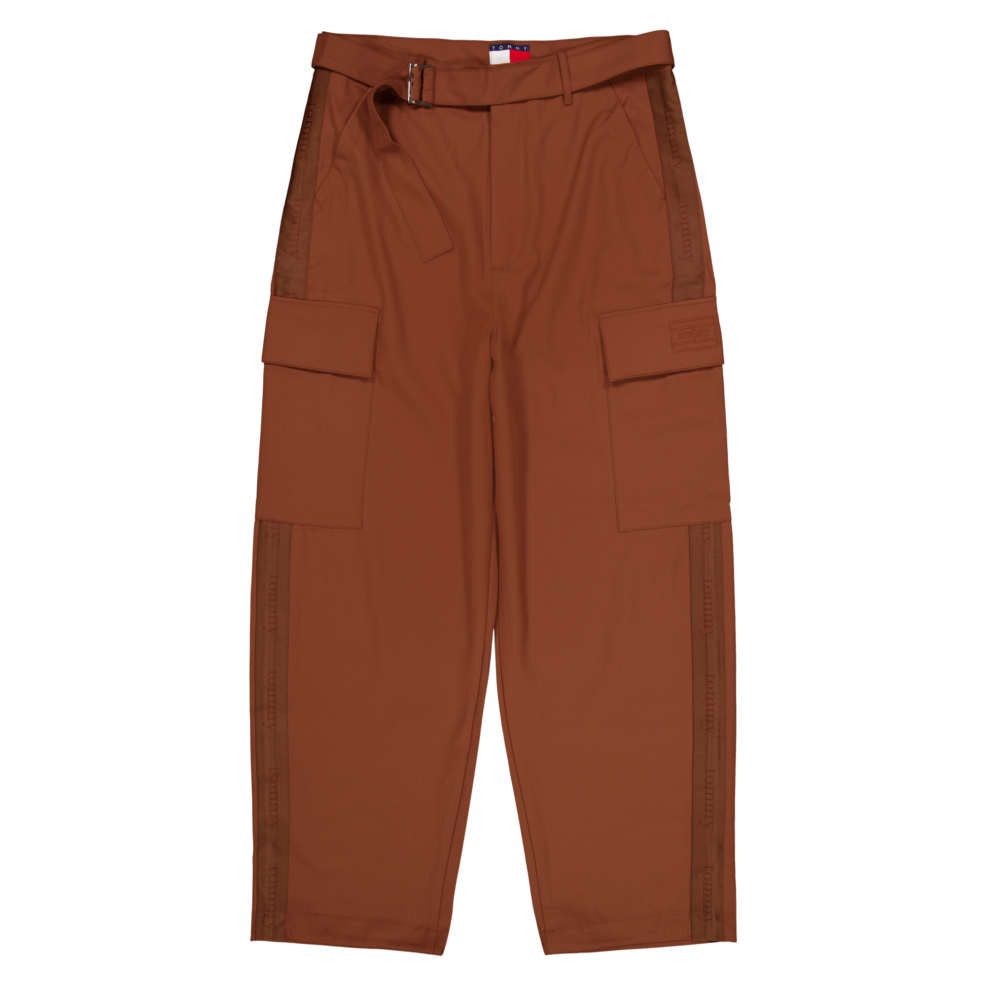 Tjcu Wide Fit Cargo Trousers Pumpkin Paradise