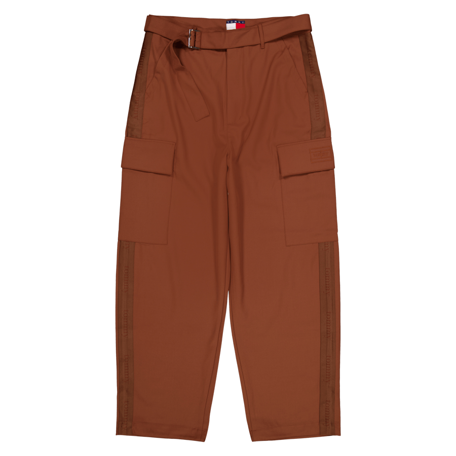 Tjcu Wide Fit Cargo Trousers Pumpkin Paradise