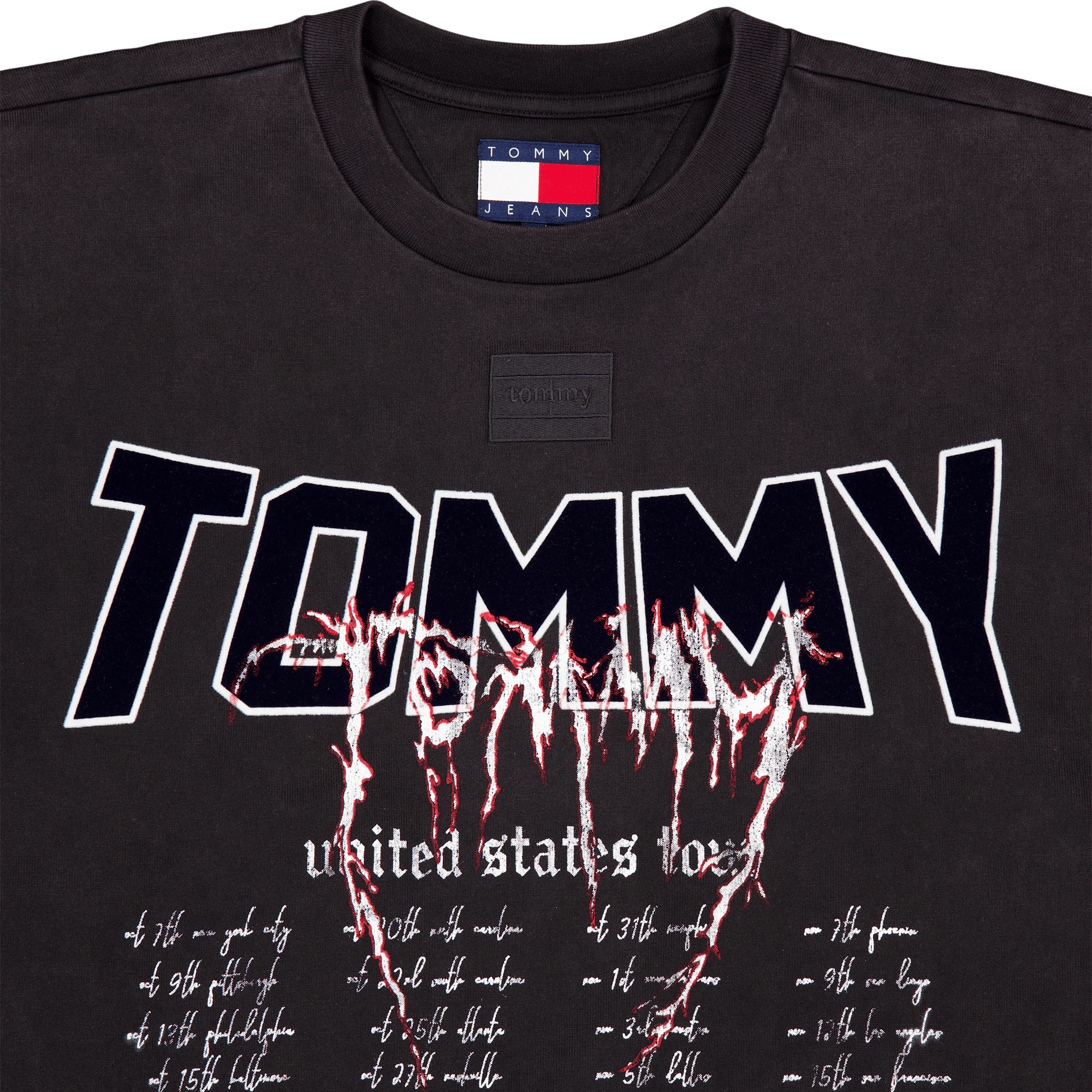 Tjcu Heavy Wash Ss Graphic Tee Black - Bild 3