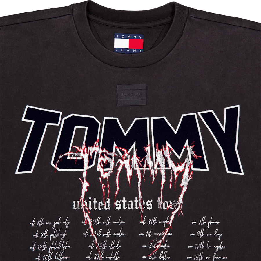 Tjcu Heavy Wash Ss Graphic Tee Black - Bild 3