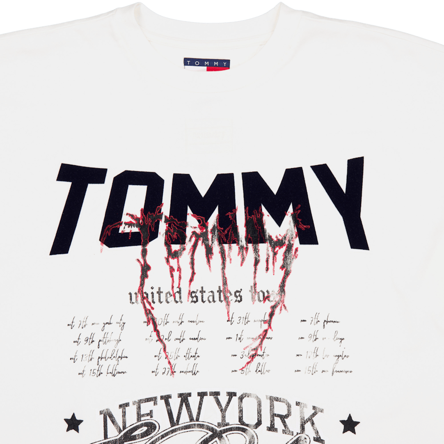 Tjcu Heavy Wash Ss Graphic Tee Ancient White - Bild 3