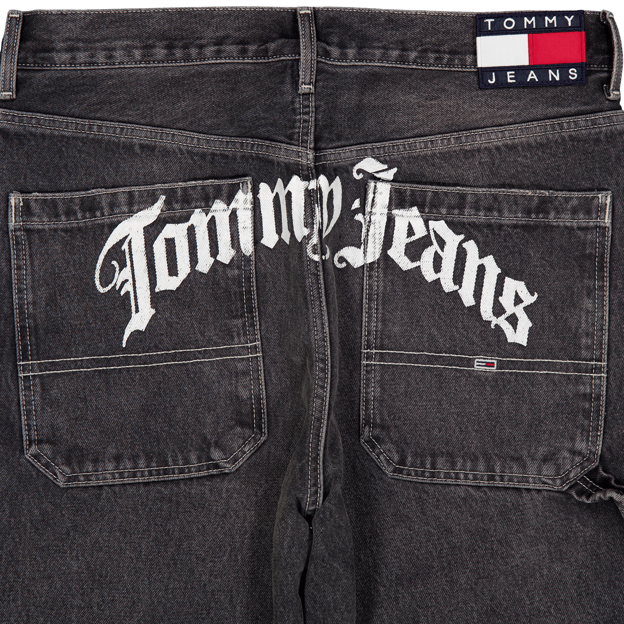 Aiden Baggy Jean Printed Dg708 Denim Black - Bild 3