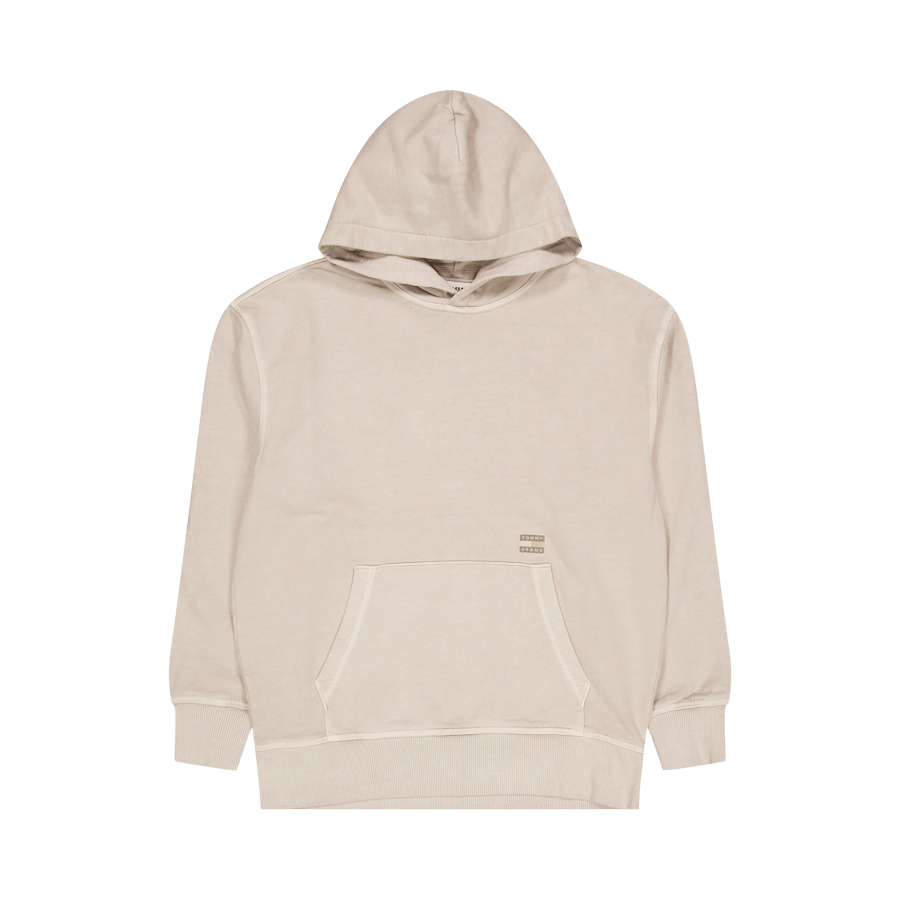 Tjm Rlx Tonal Badge Hoodie Newsprint