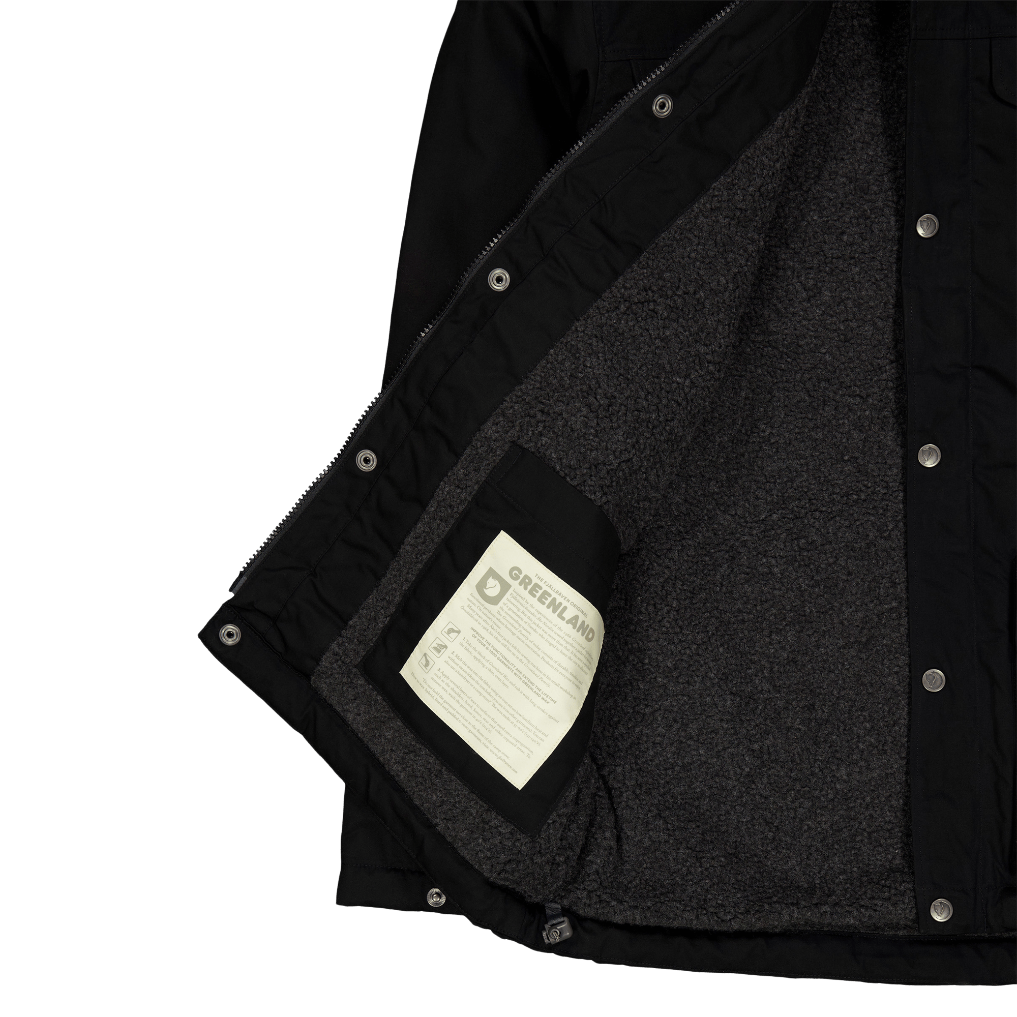 Greenland Winter Jacket M Black - Bild 6