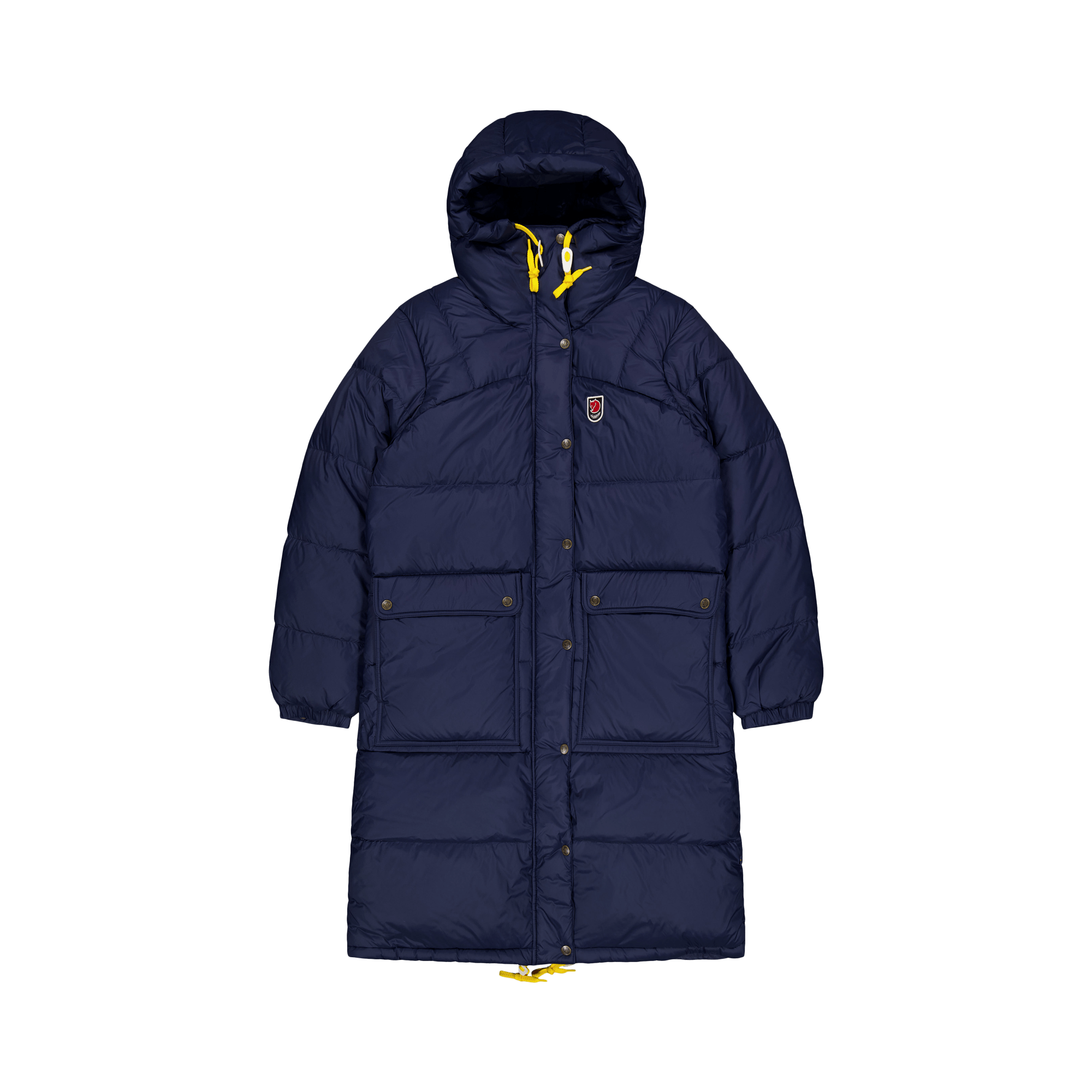 Expedition Long Down Parka W Navy, Female, Odzież, kurtki, Niebieski, XS