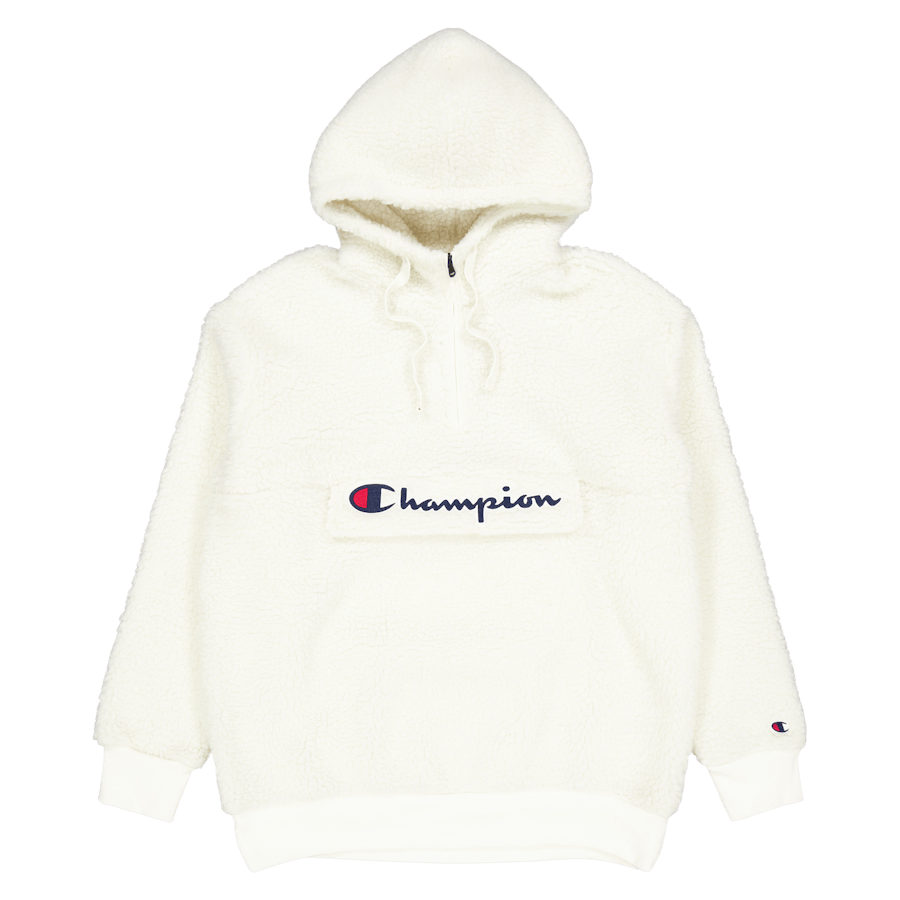 Fleecehoodie White