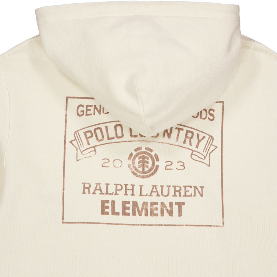 Polo x Element Fleece Hoodie Ecru - Bild 4
