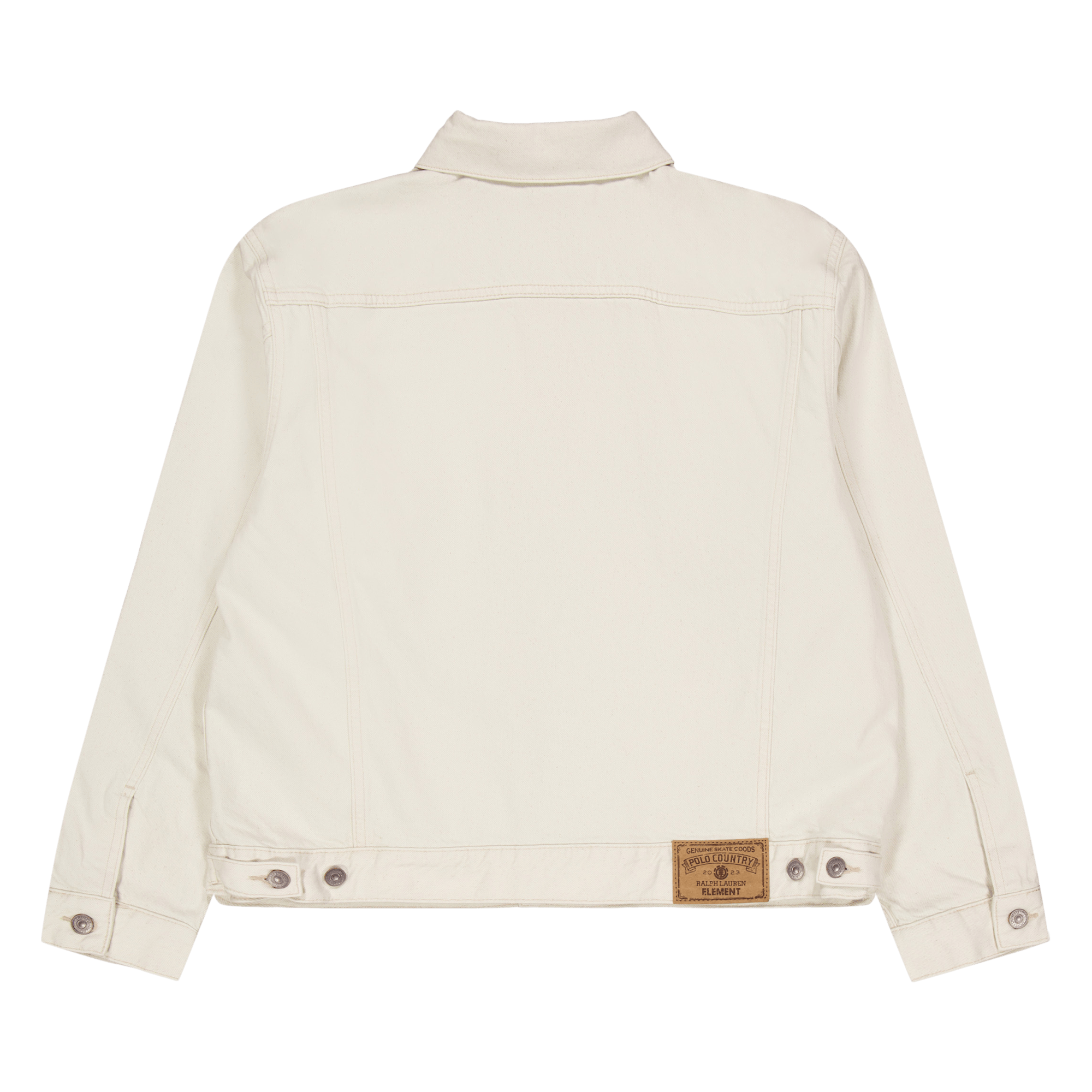 Polo x Element Denim Trucker Jacket Ecru - Bild 2