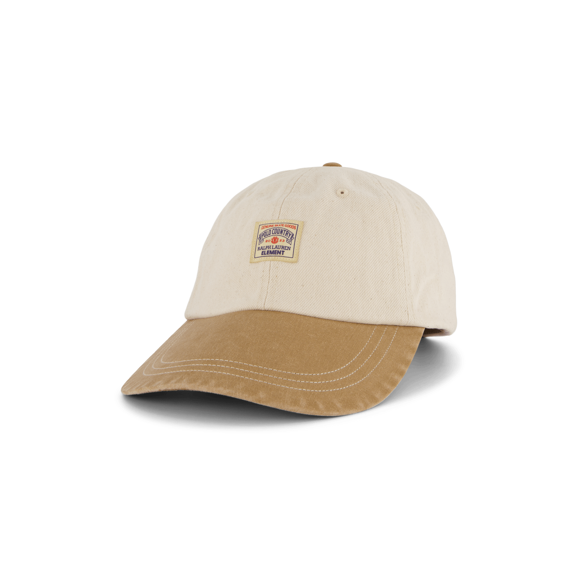 Polo x Element Twill Ball Cap Ecru/Rustic Tan