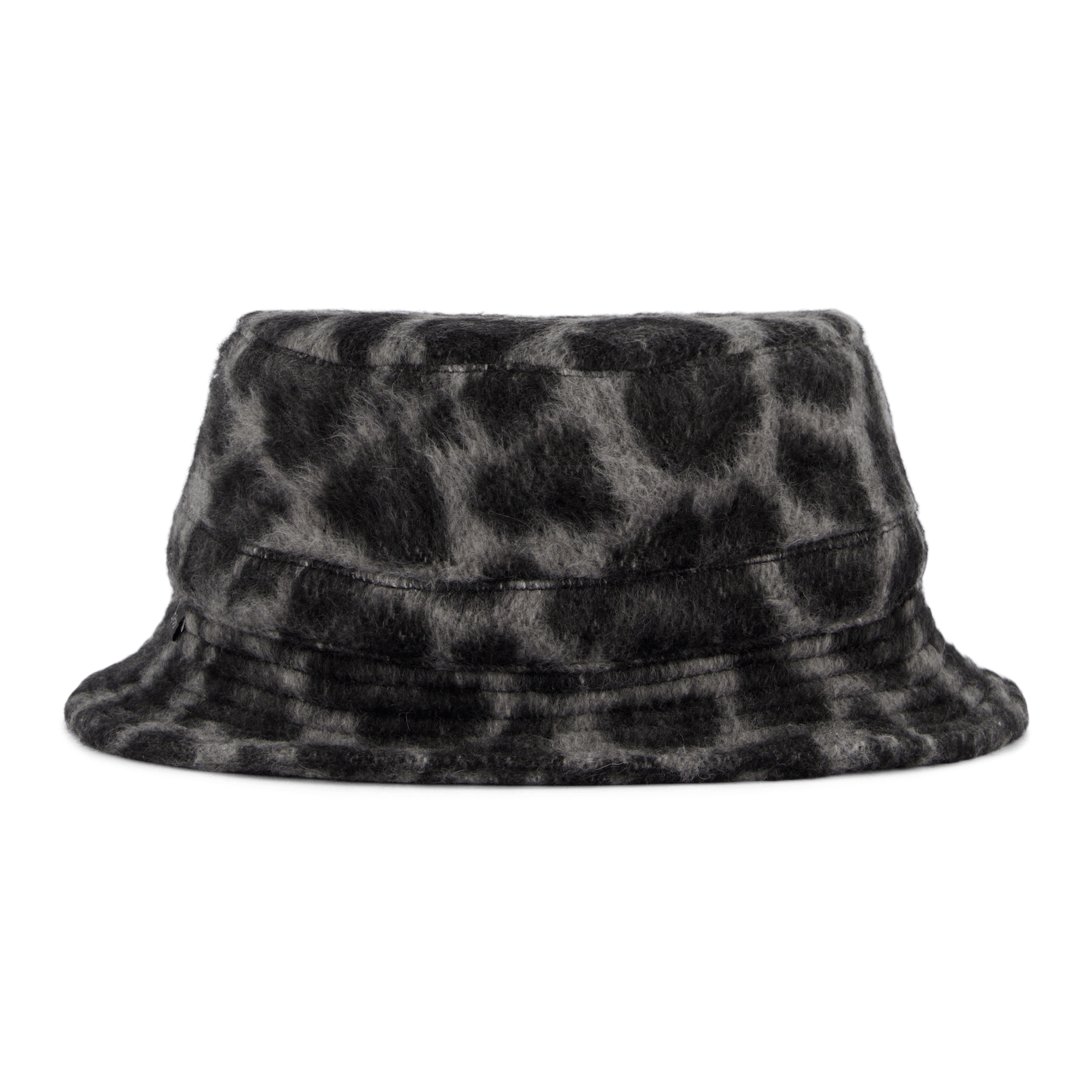 Bucket Hat Lined Black / White Leopard - Bild 2