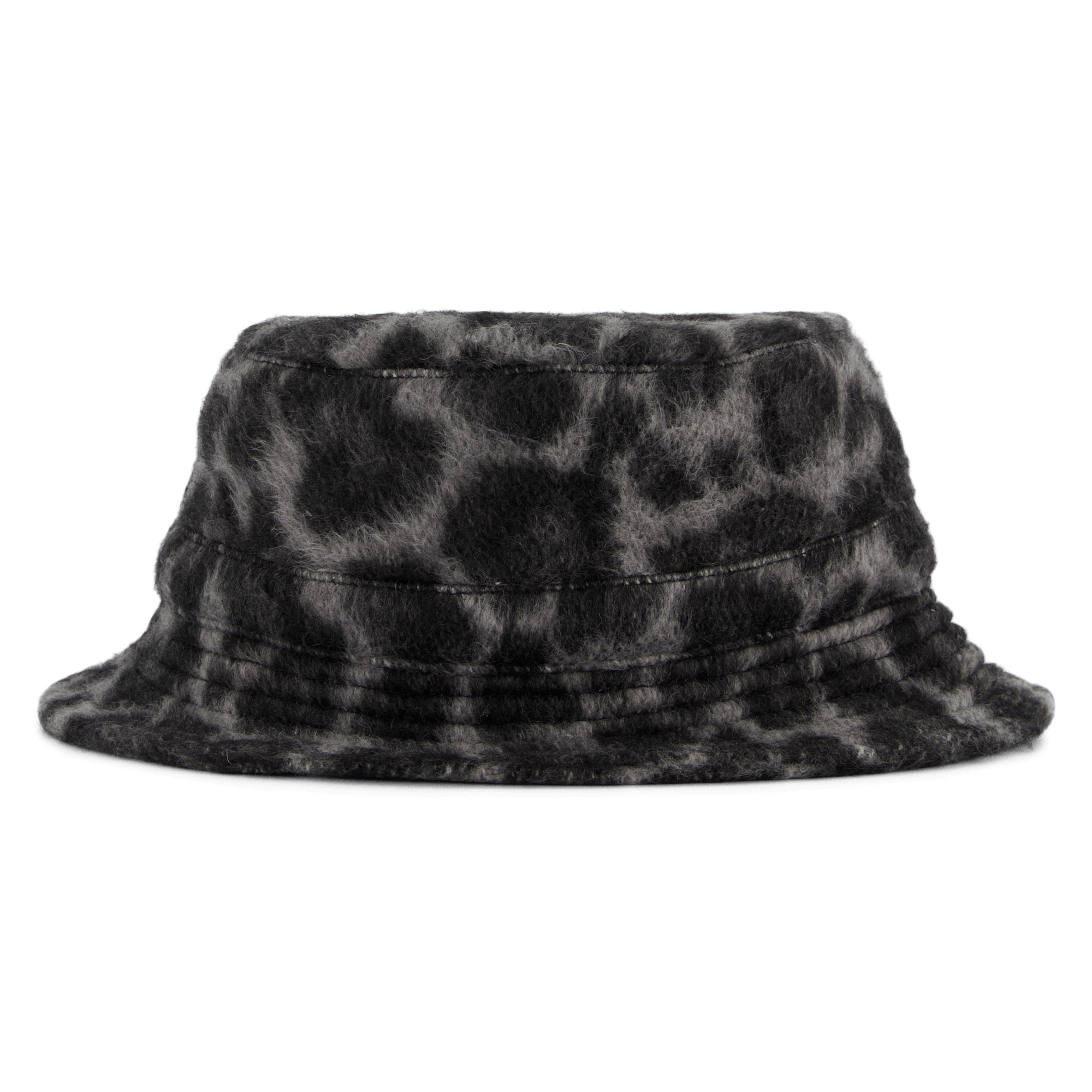 Bucket Hat Lined Black / White Leopard - Bild 4