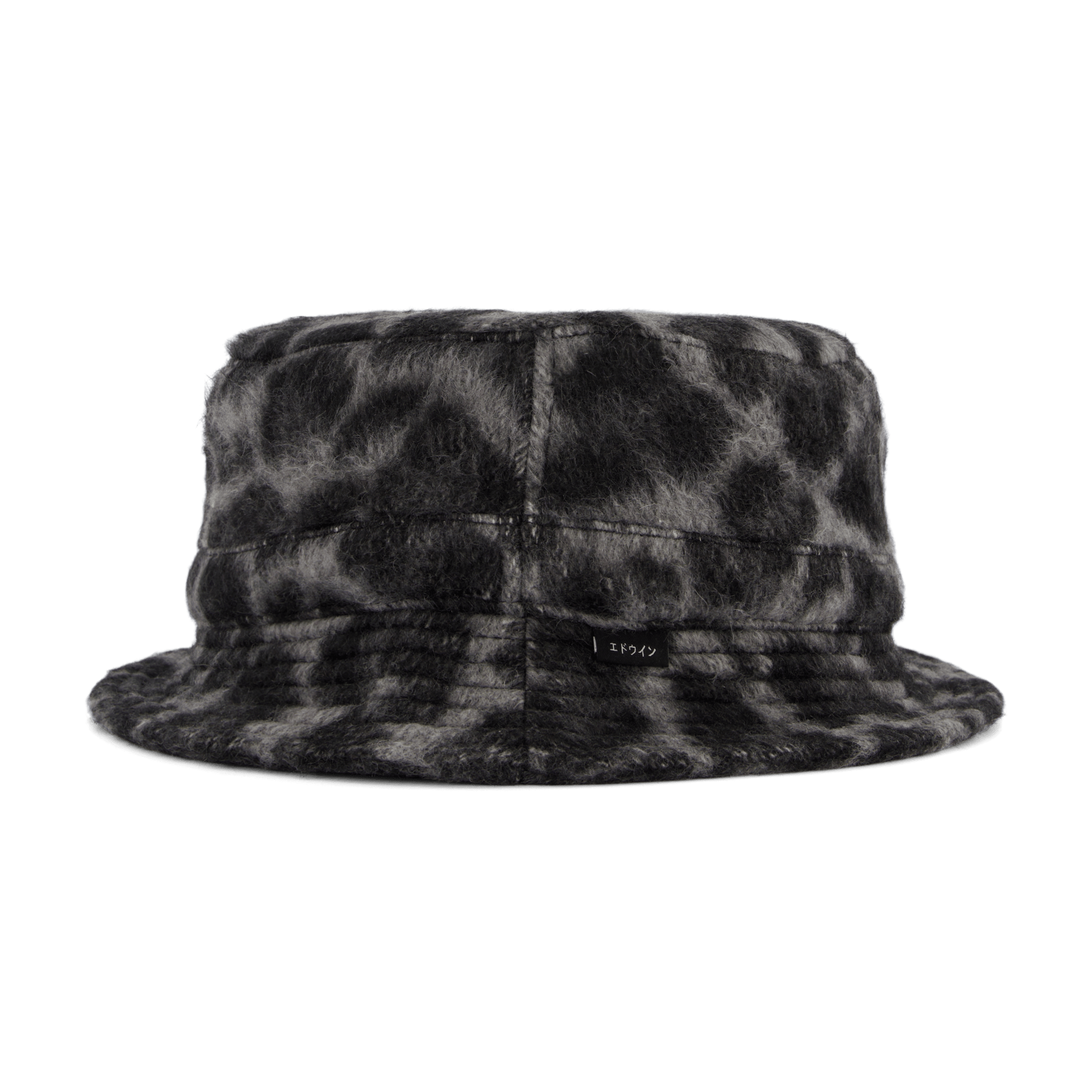 Bucket Hat Lined Black / White Leopard - Bild 5