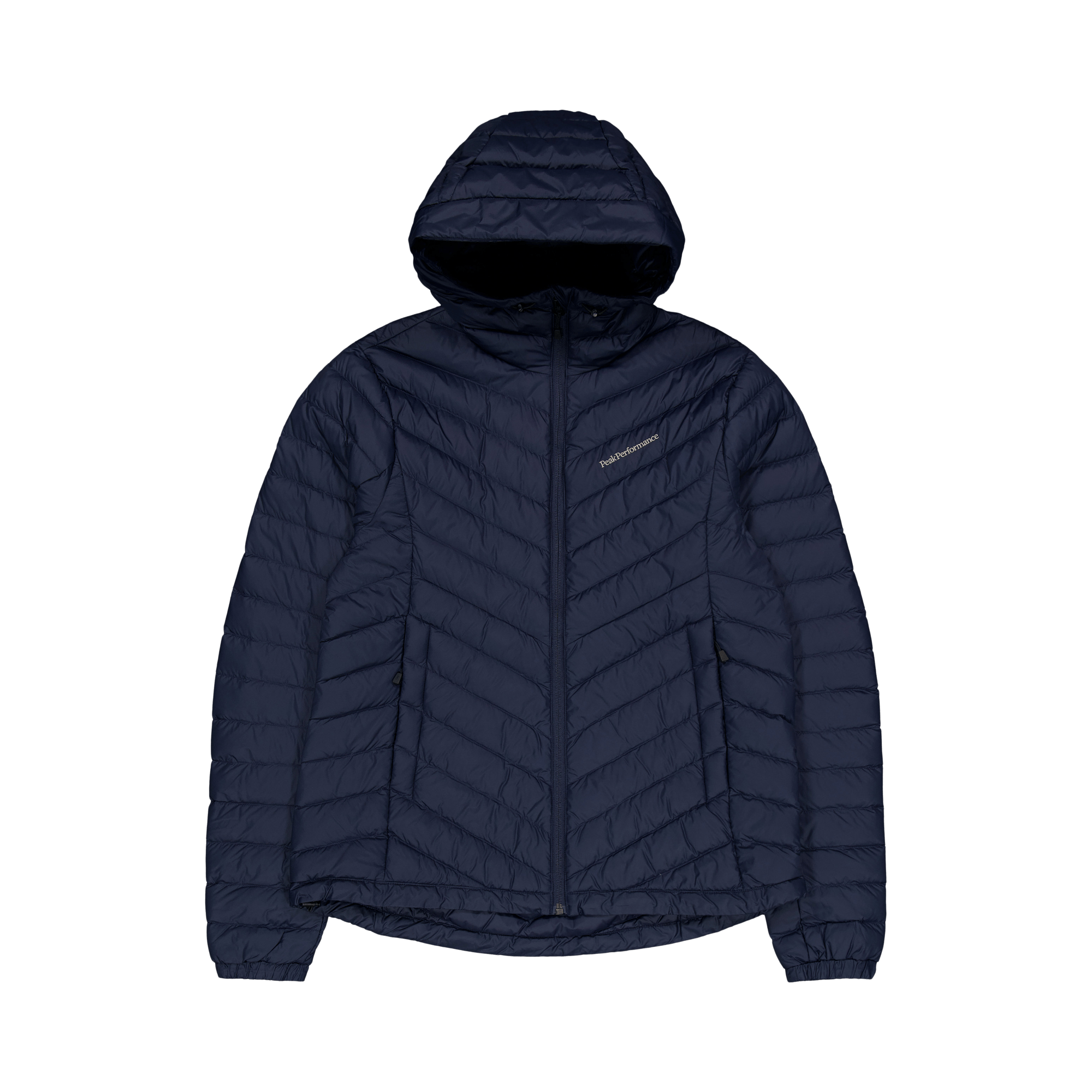 W Frost Down Hood Jacket Blue Shadow