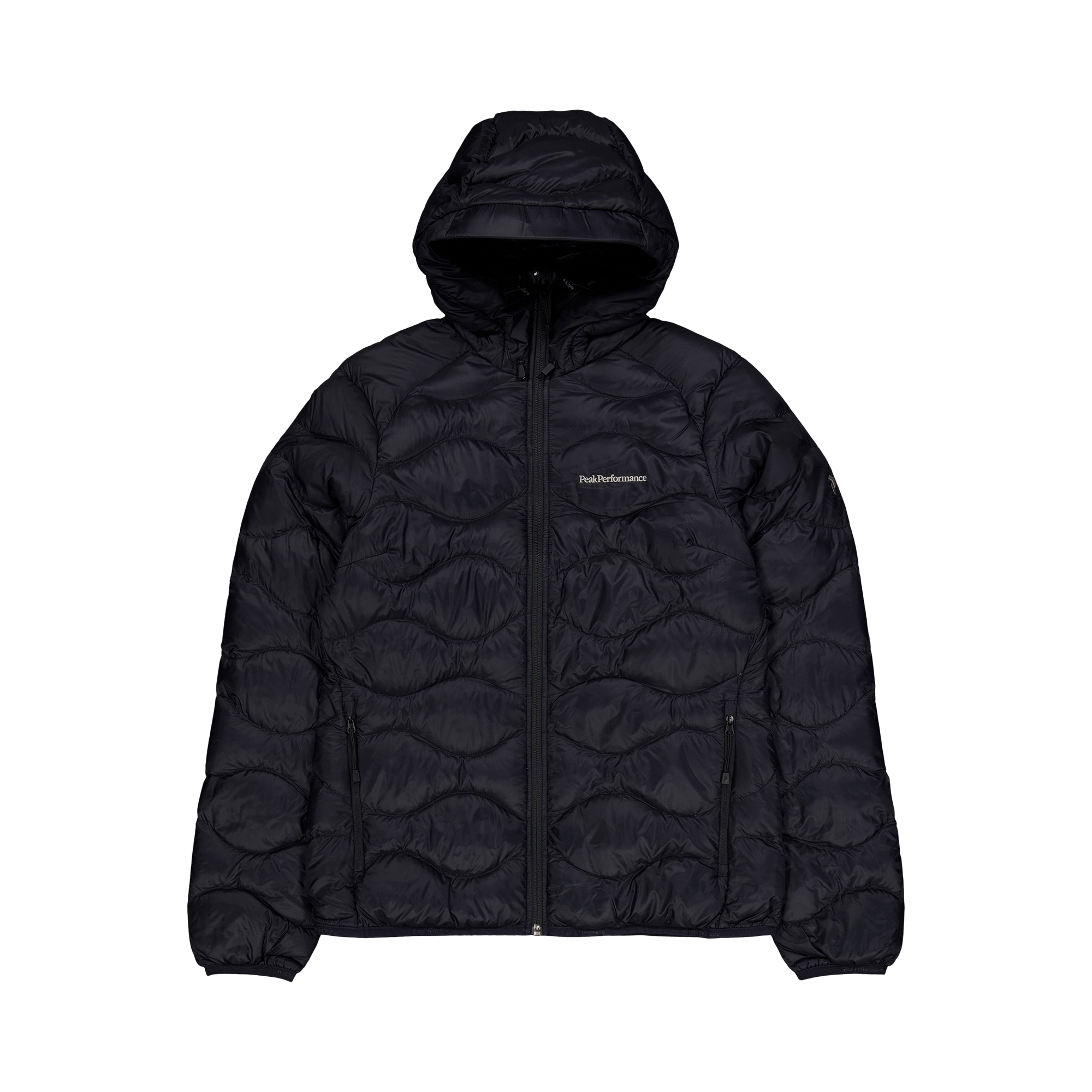 W Helium Down Hood Jacket Black, Female, Apparels, jackets, Black, S