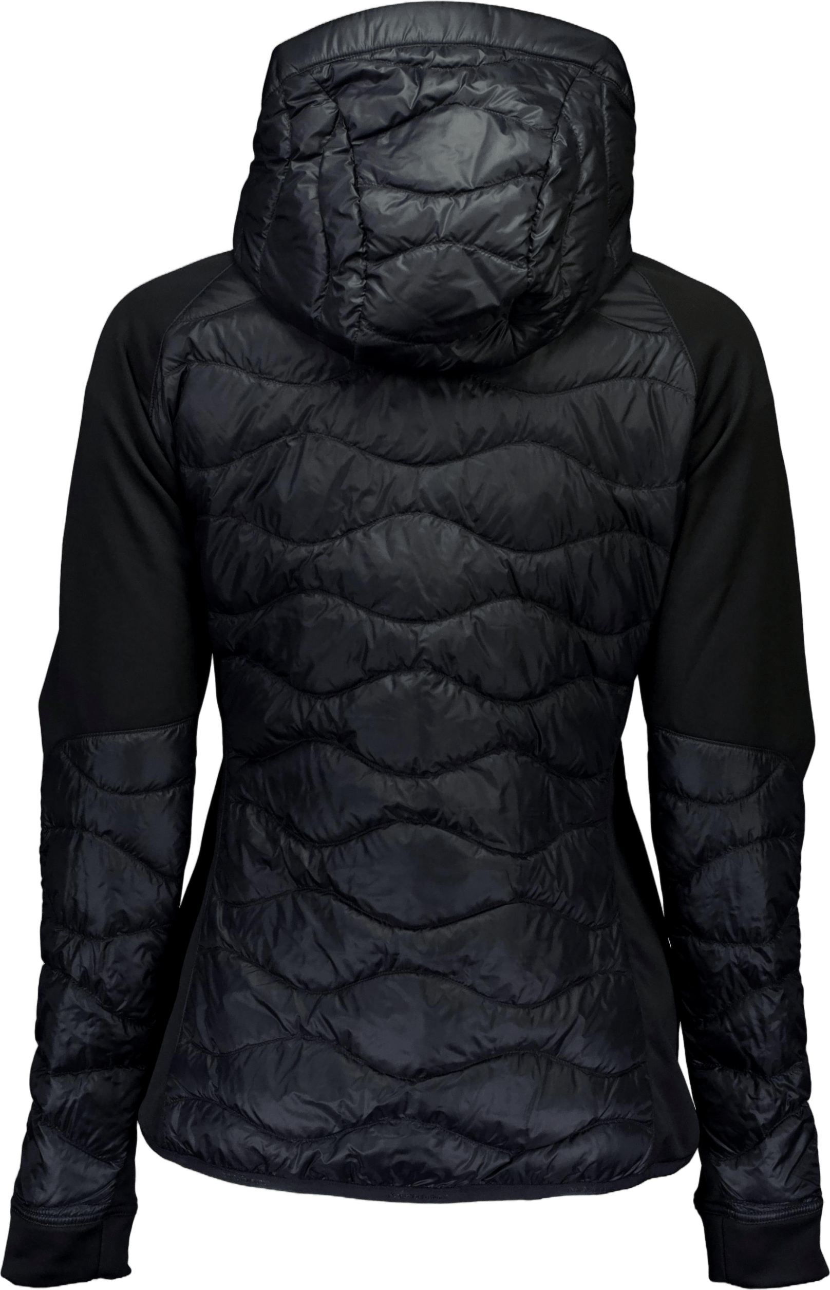 W Helium Down Hybrid Hood Black - Bild 2