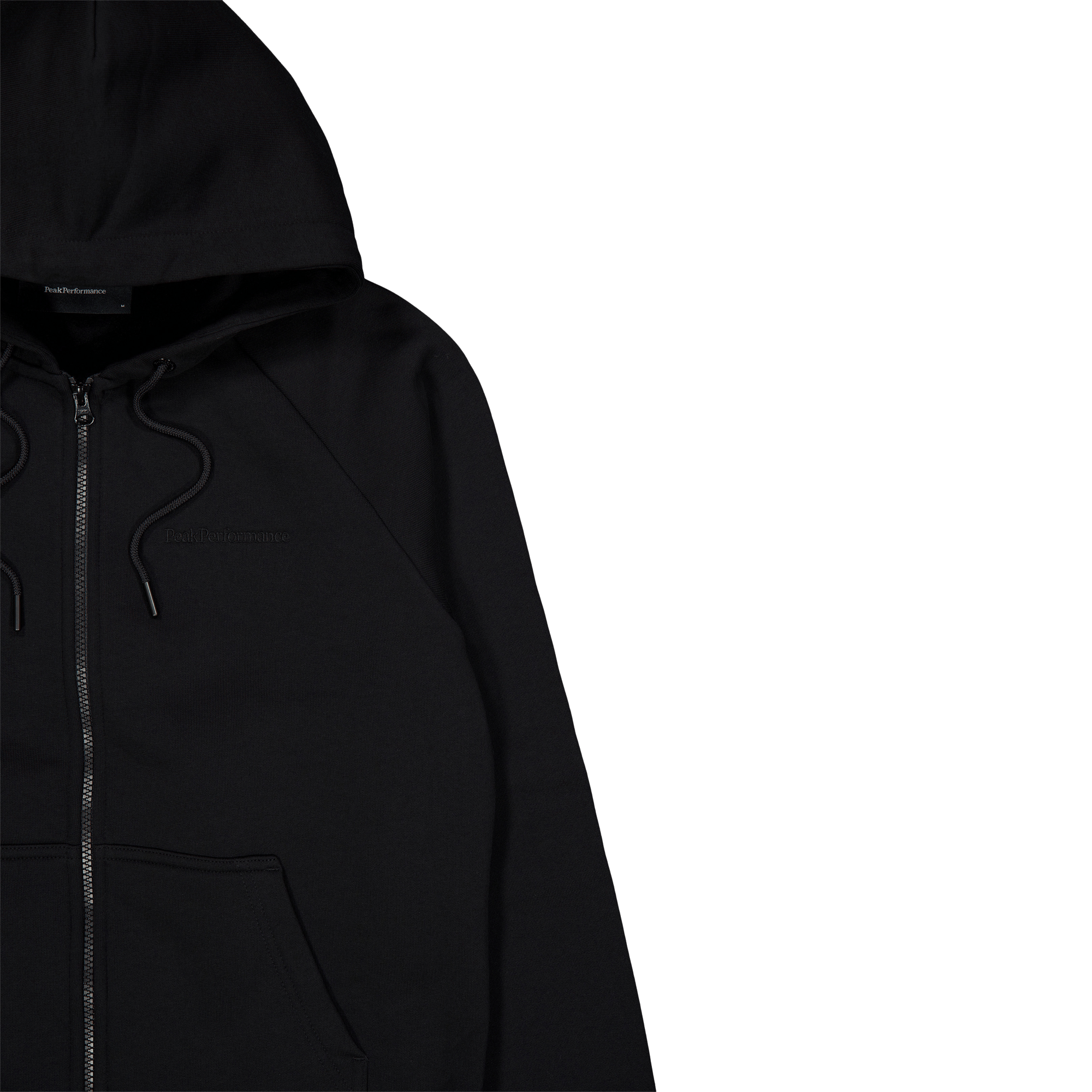 W Original Small Logo Zip Black - Bild 3
