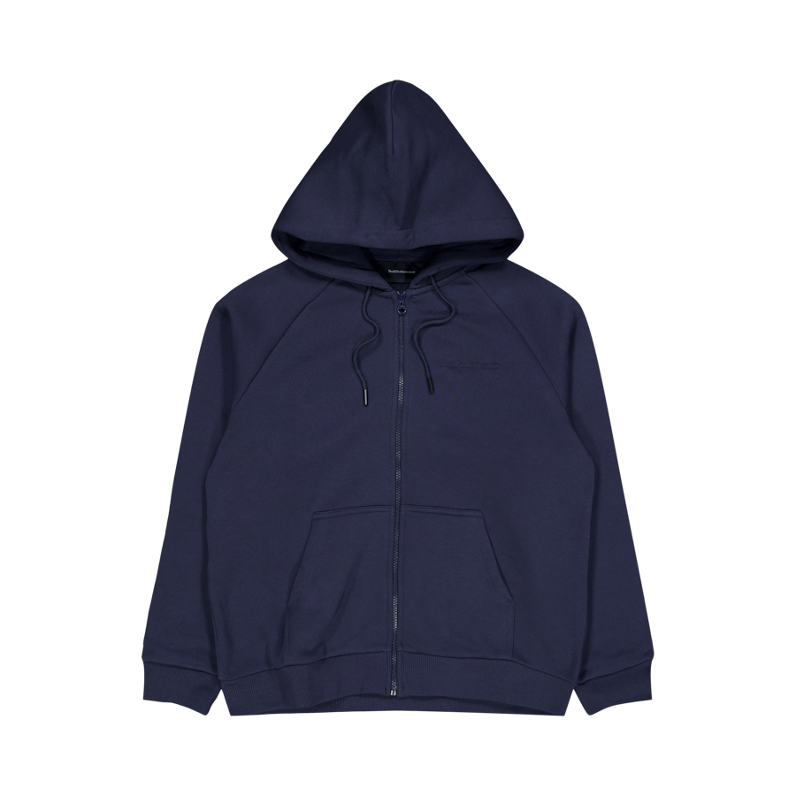 W Original Small Logo Zip Blue Shadow