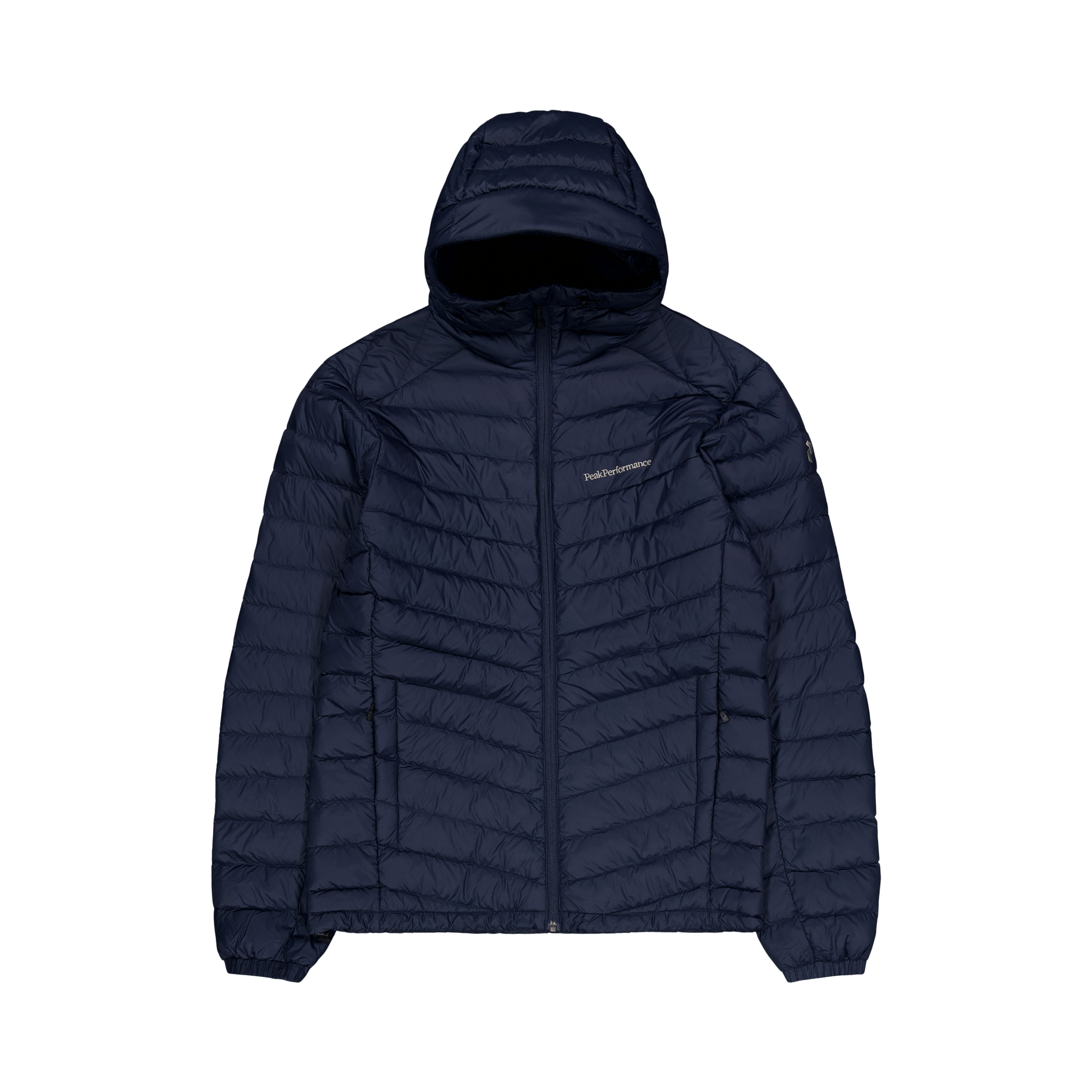 M Frost Down Hood Jacket Blue Shadow