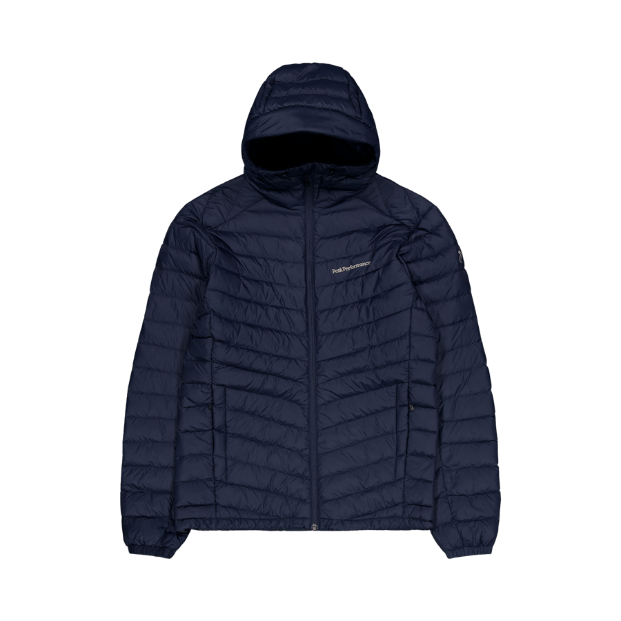 M Frost Down Hood Jacket Blue Shadow