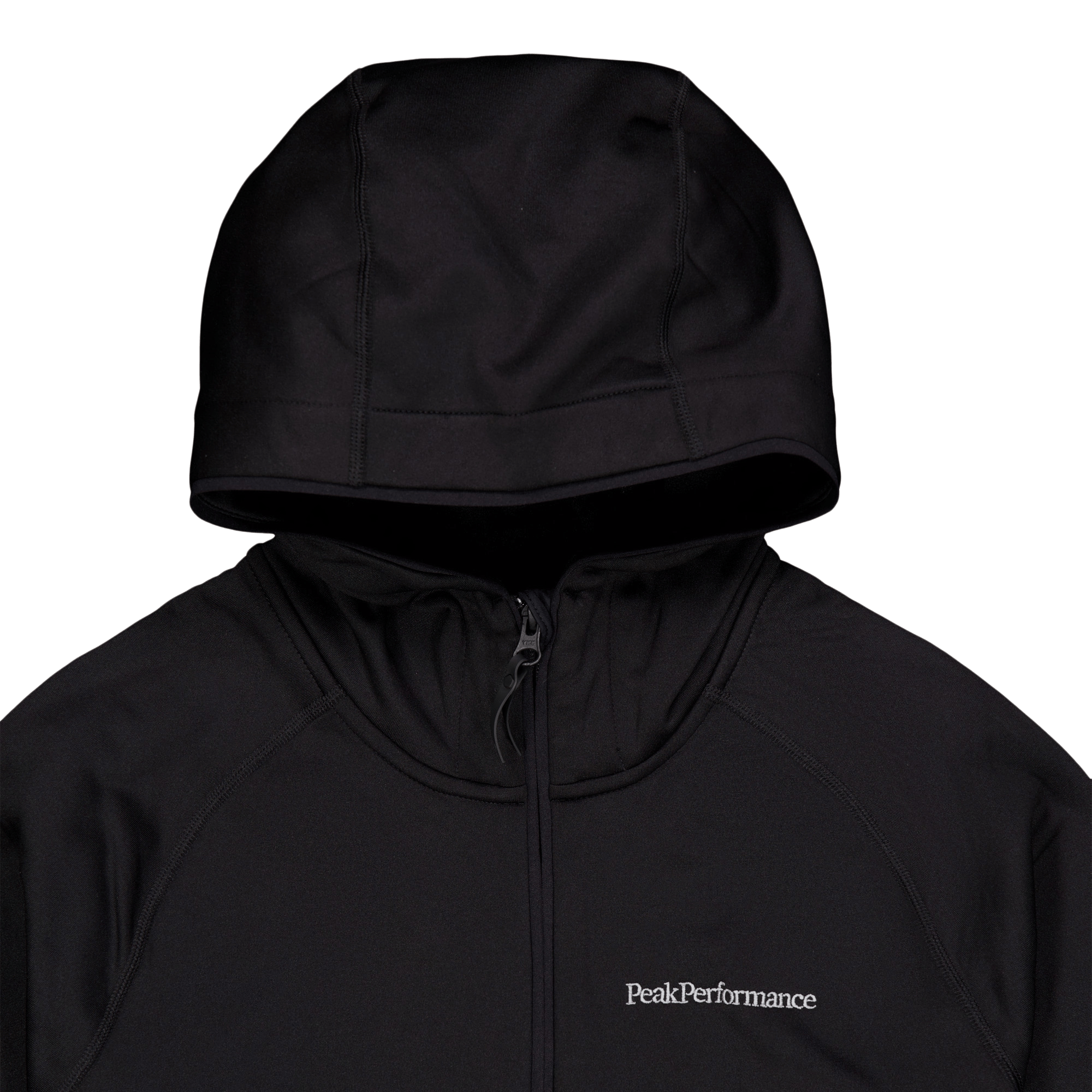 M Chill Light Zip Hood Black - Bild 3