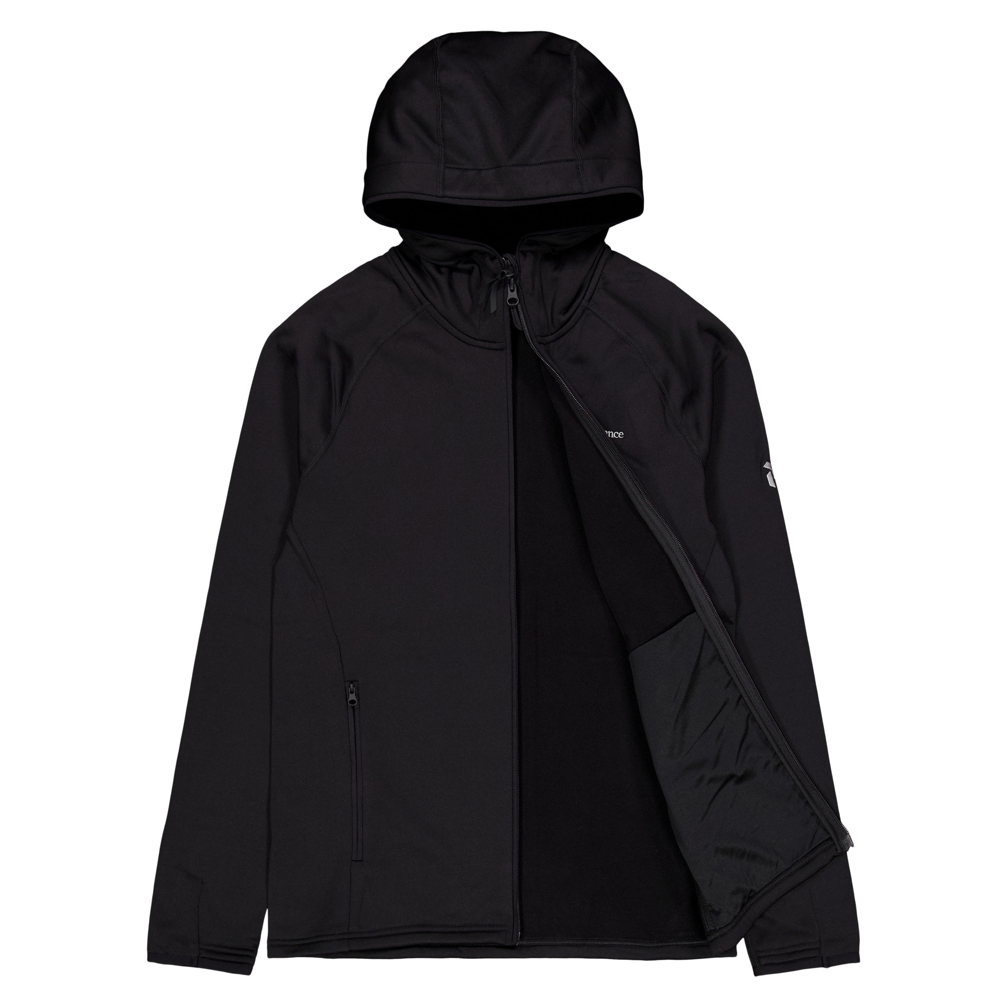 M Chill Light Zip Hood Black - Bild 4