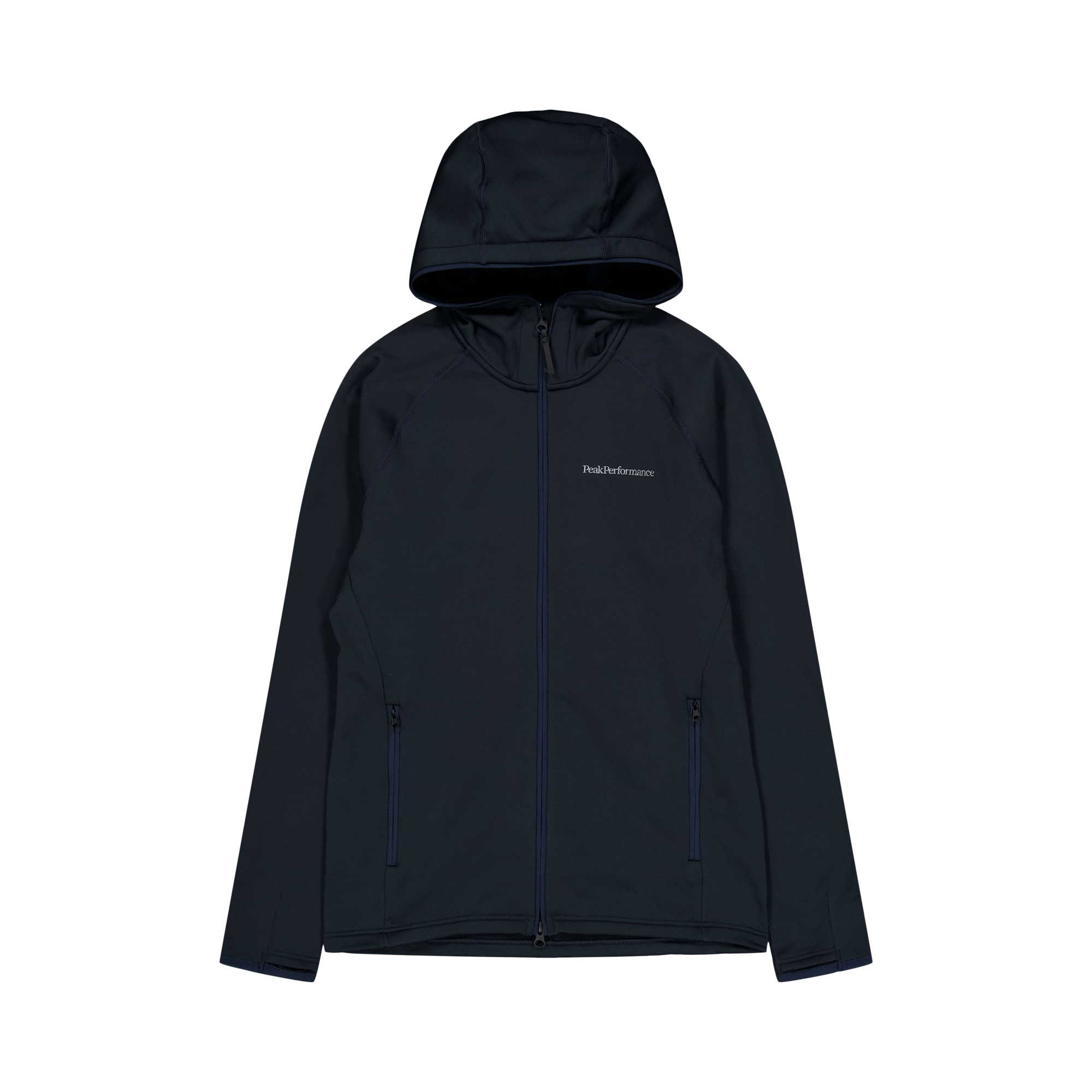 M Chill Light Zip Hood Blue Shadow