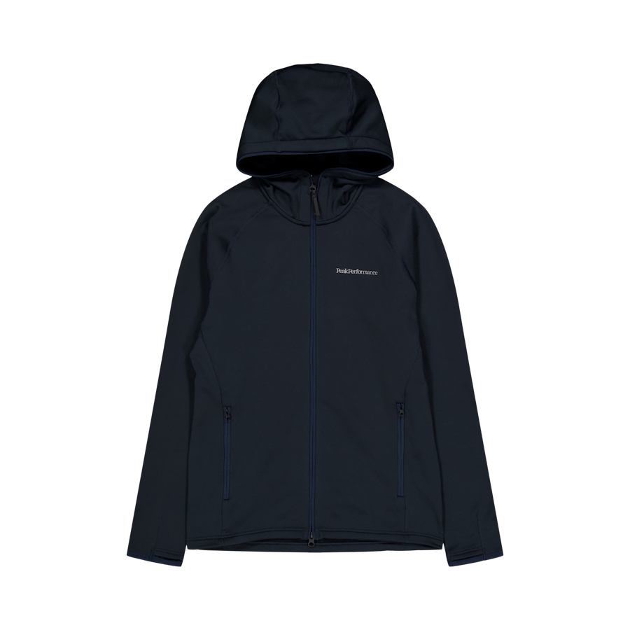 M Chill Light Zip Hood Blue Shadow