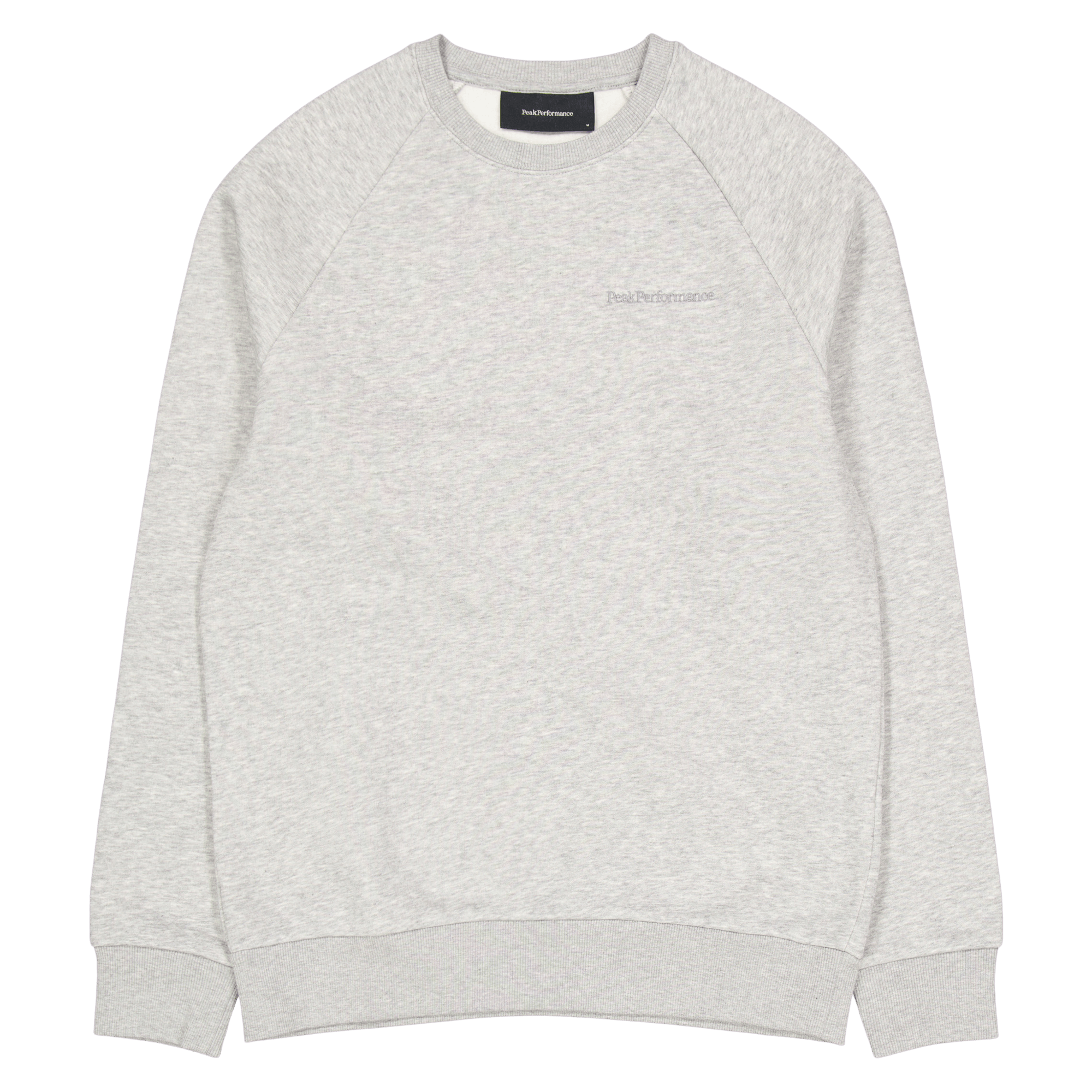 M Original Small Logo Crew Med Grey Melange