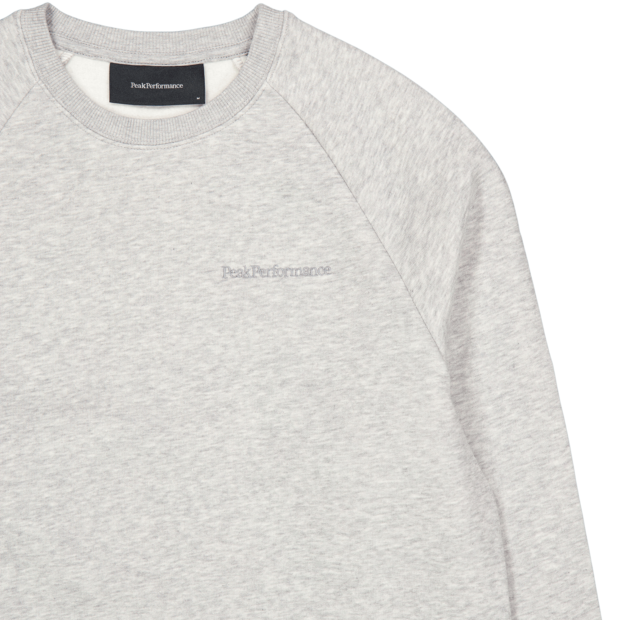 M Original Small Logo Crew Med Grey Melange - Bild 3