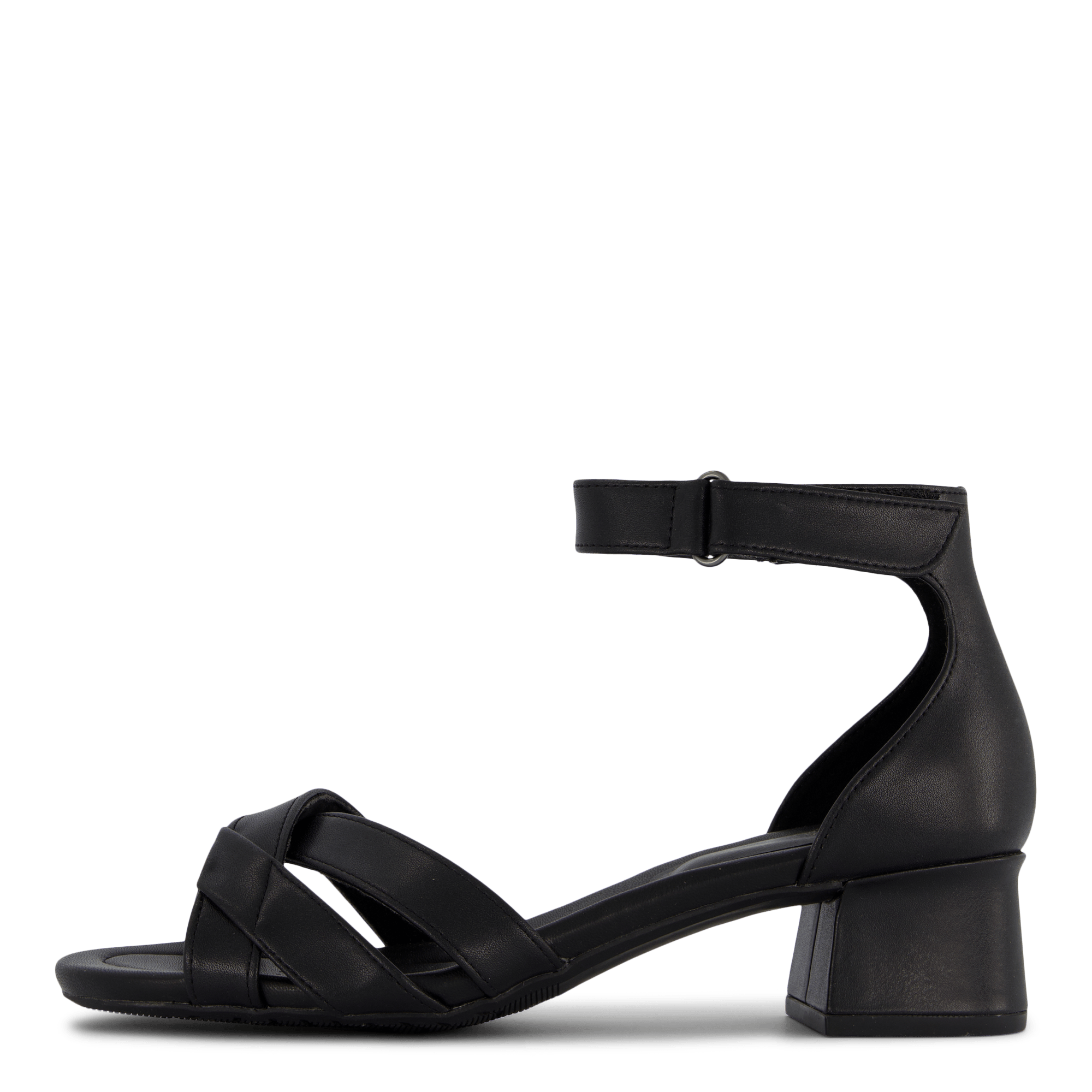 Desirae Lily Black Leather