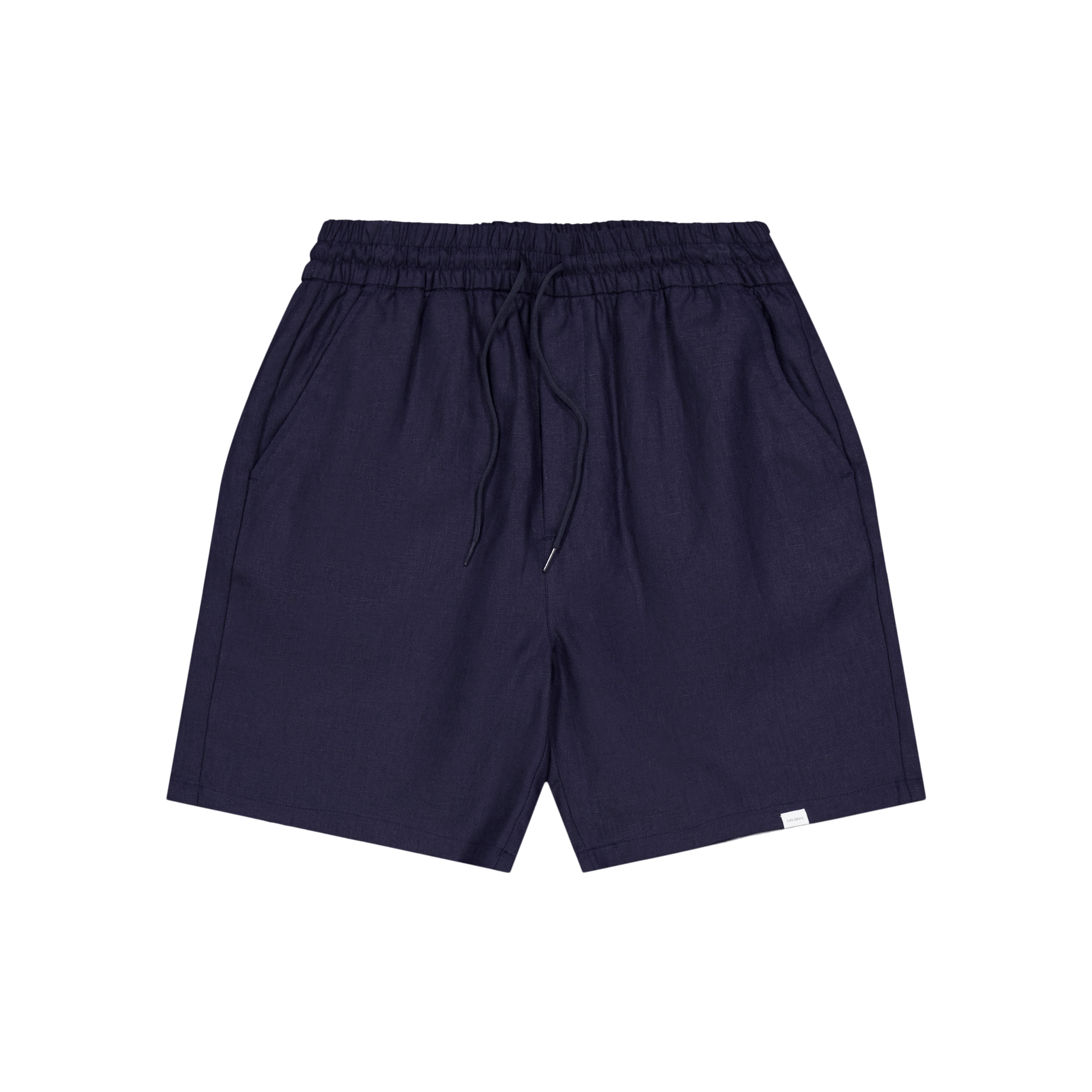 Les Deux Otto Linen Shorts Dark
