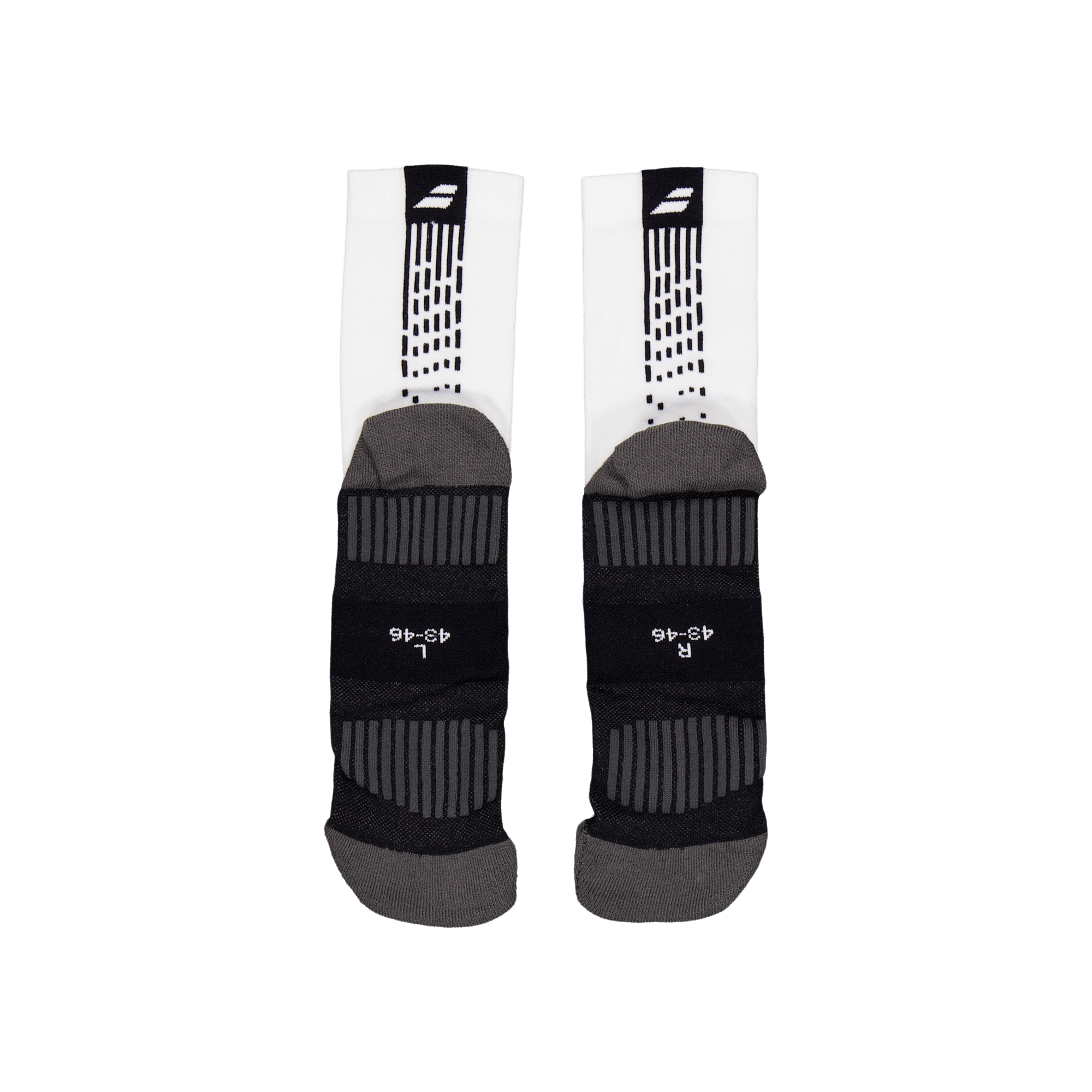 Padel Mid-calf Socks White/black - Bild 2