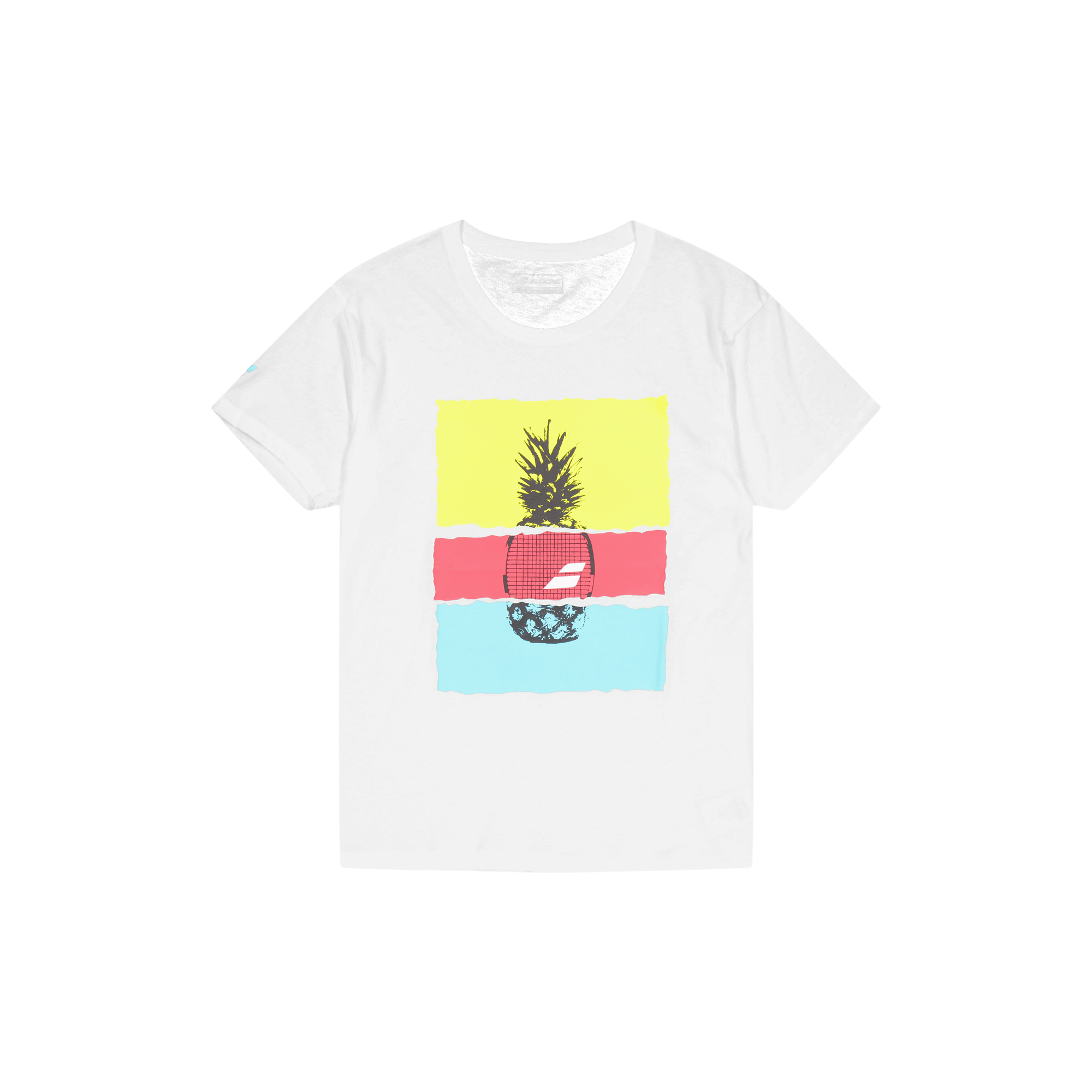 T-shirt Exercise Message White/angel Blue, Male, Apparels, T-shirt, Padel, White, S