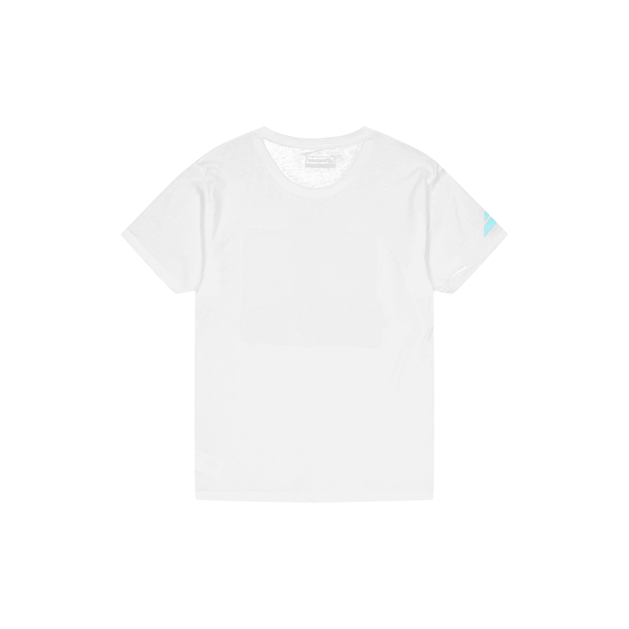 T-shirt Exercise Message White/angel Blue - Bild 2