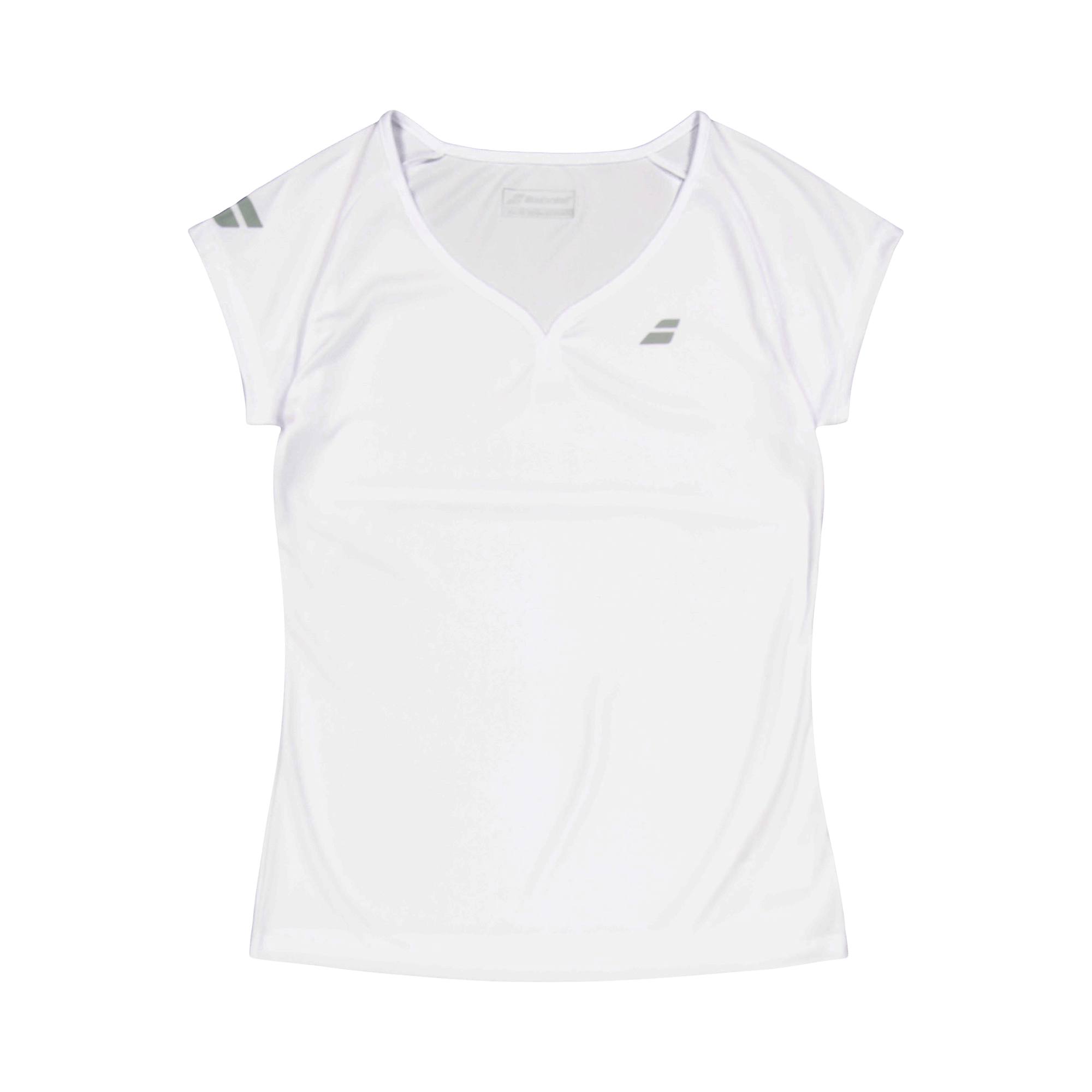 Cap Sleeve Top Play White