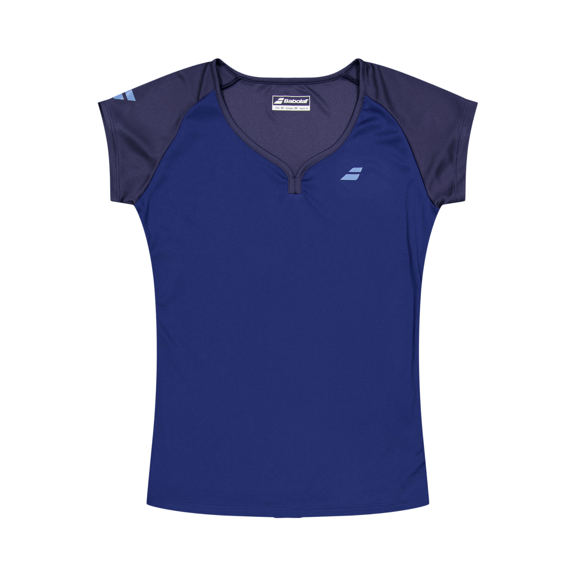 Cap Sleeve Top Play Est Blue, Female, Apparels, Tops, Padel, Blue, XS