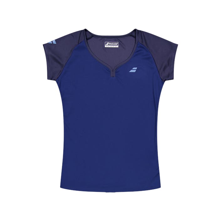 Cap Sleeve Top Play Est Blue, Female, Apparels, Tops, Padel, Blue, XS