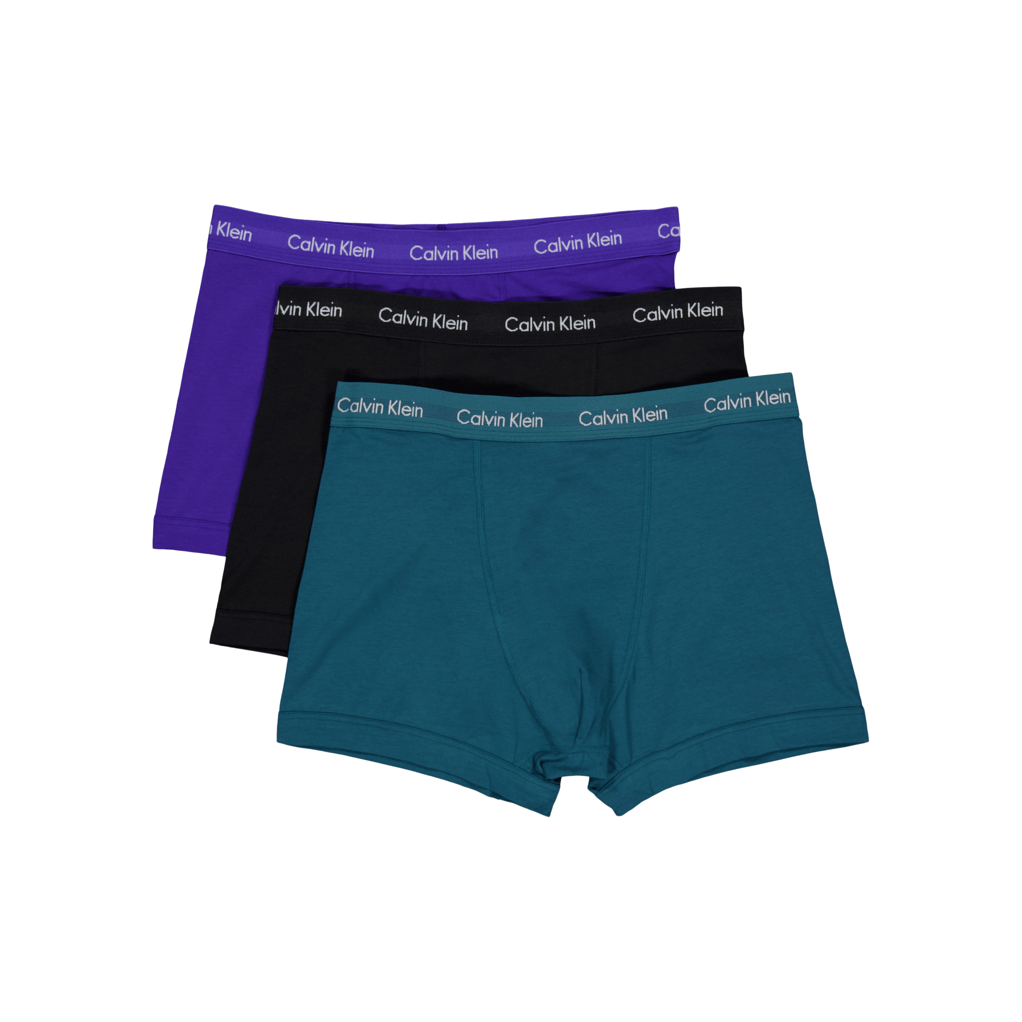 Cotton Stretch Trunk 3pk Multi, Male, Vaatteet, Alusvaatteet, Monivärinen, S