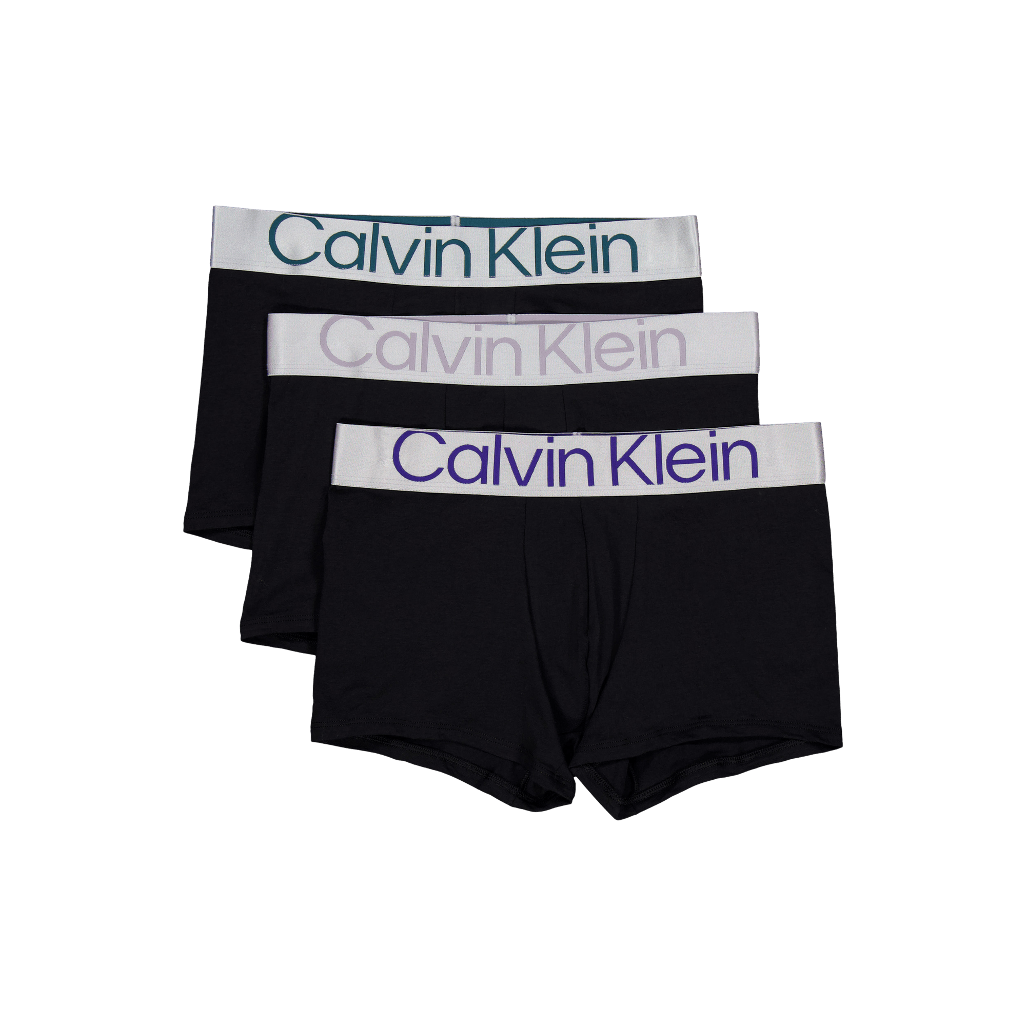 Ckr Steel Cotton Trunk 3pk Black