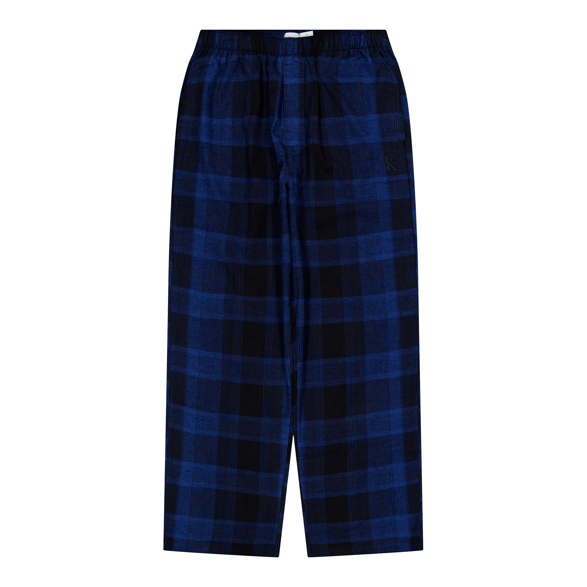 Pure Flannel Sleep Pant Black, Male, Kläder, Byxor, Blå, S