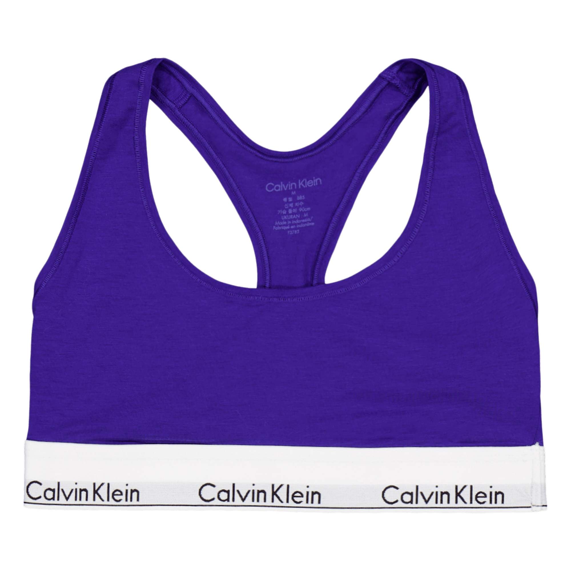 Modern Cotton Unlined Bralette Blue, Female, Kläder, Underkläder, Blå, XL