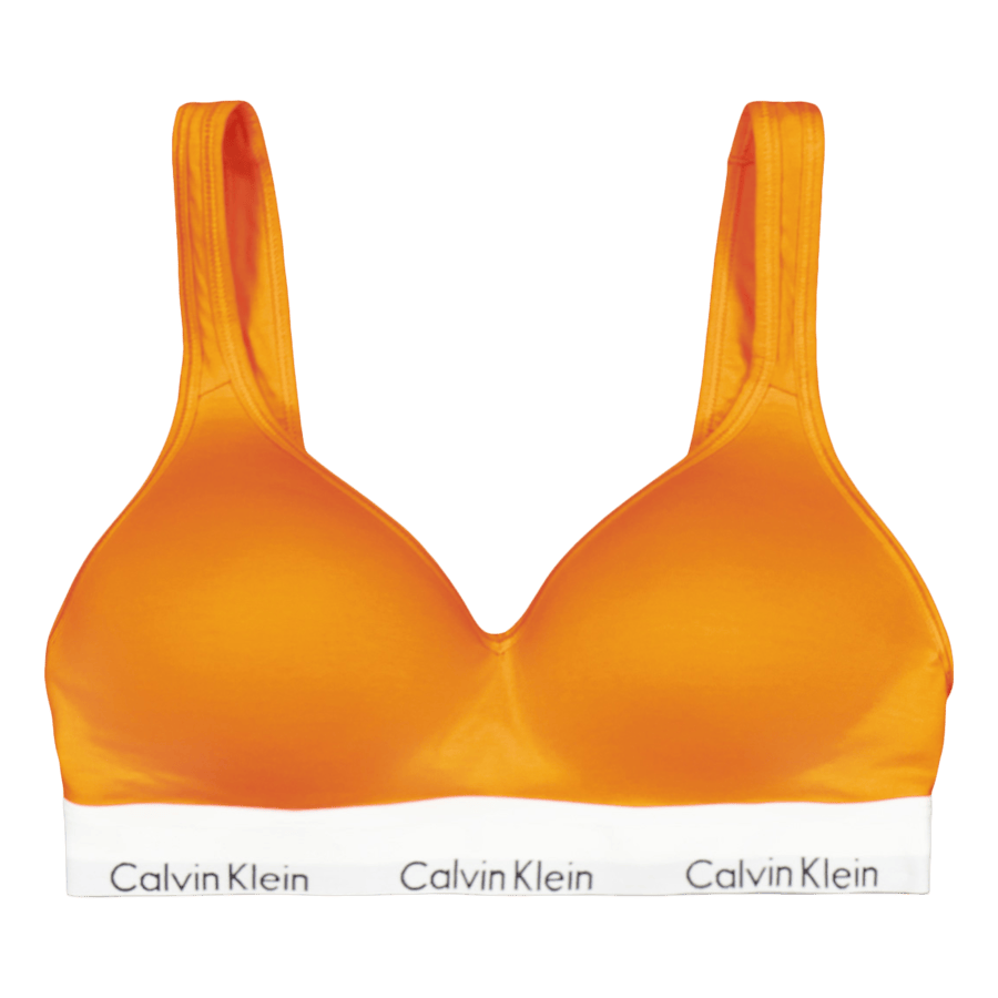 Modern Cotton Lift Bralette Orange