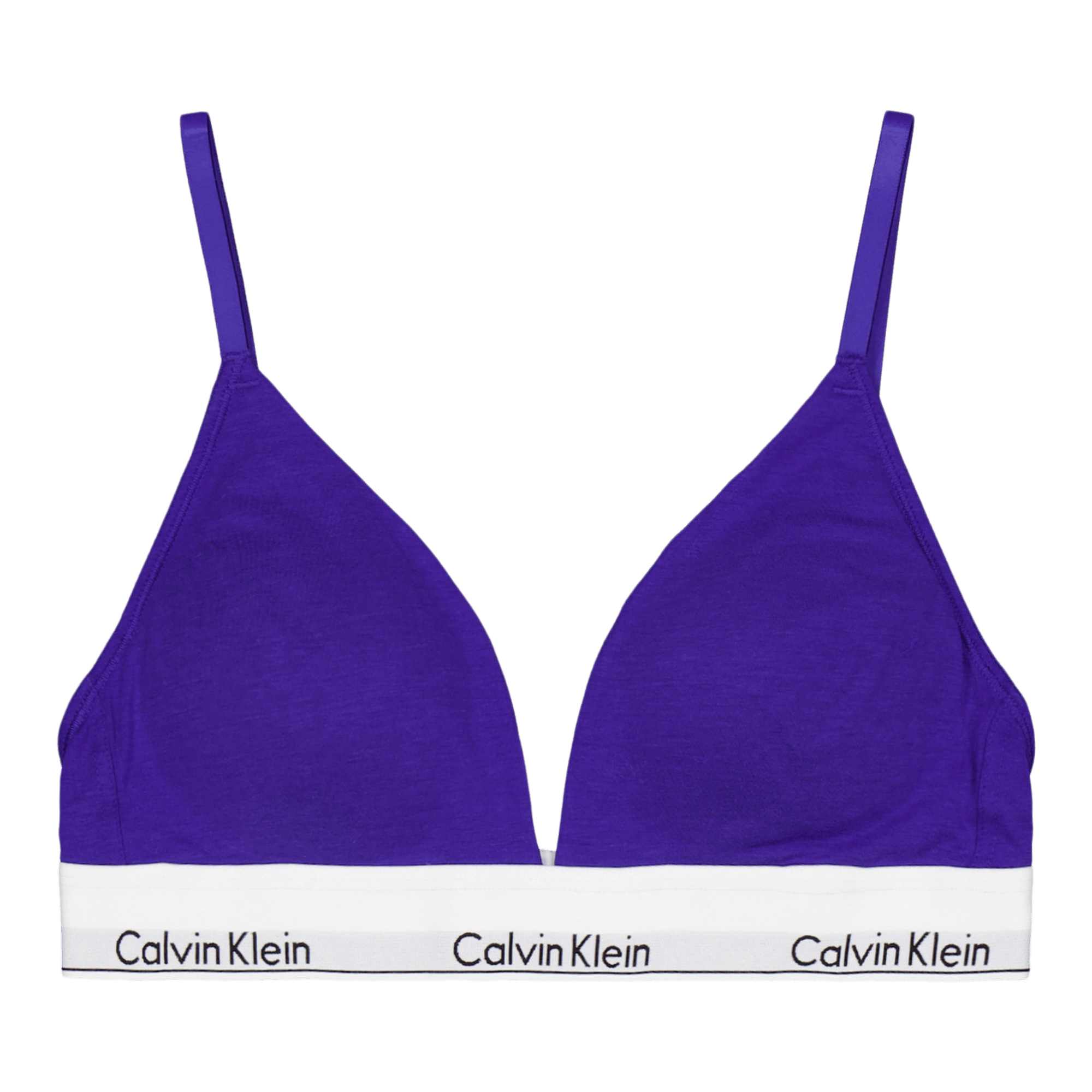 Modern Cotton Lght Lined Trian Blue