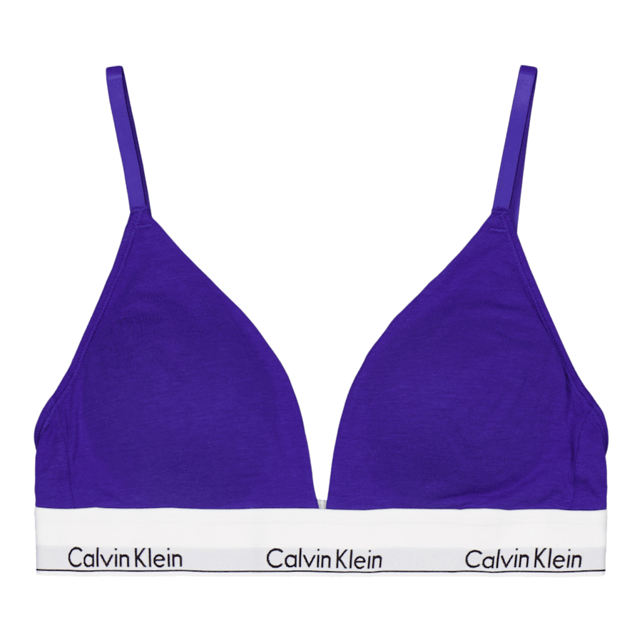 Modern Cotton Lght Lined Trian Blue