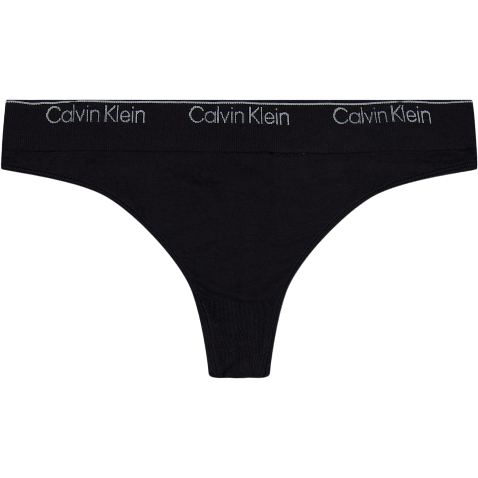 Modern Seamless Thong Black