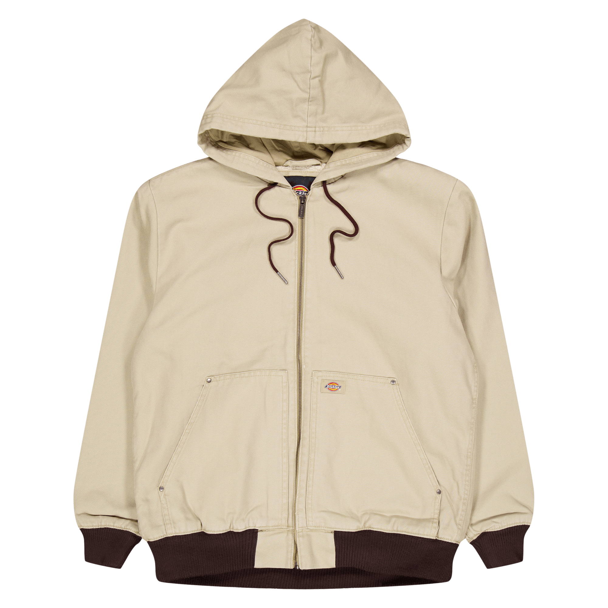 Dickies Hooded Dc Jckt Sw Desert Sand, Male, Kläder, jackor, Beige, M