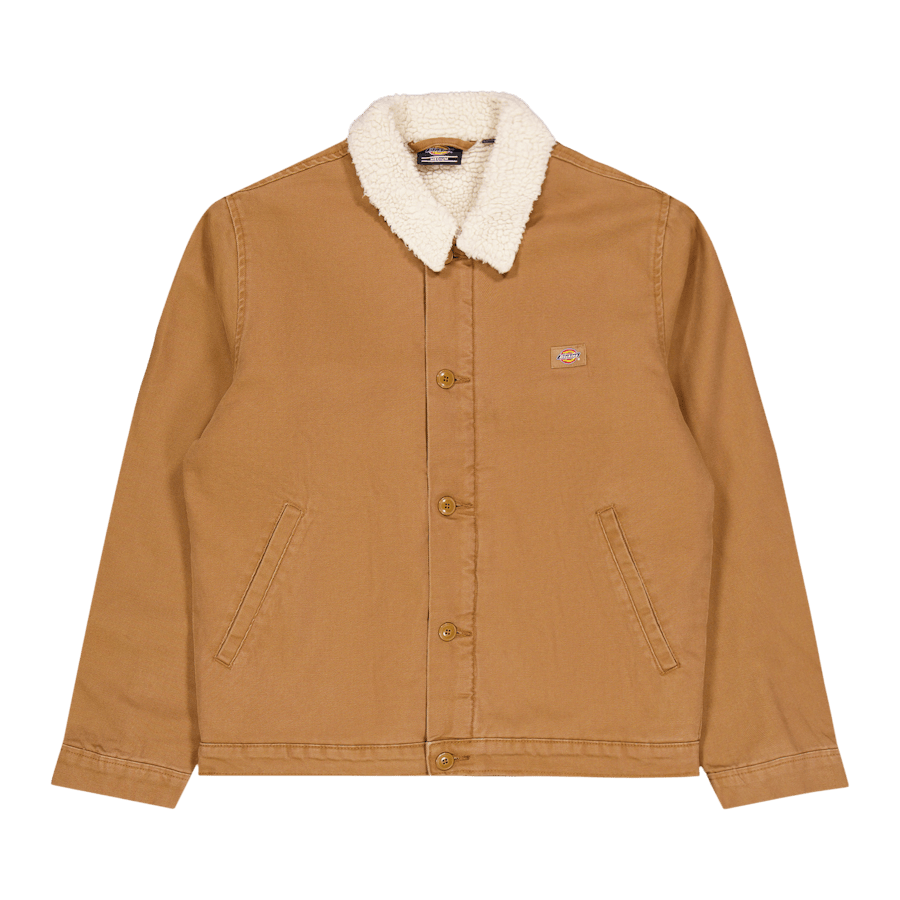Dickies Duck Canvas Jackt Stone Washed Brown Duck