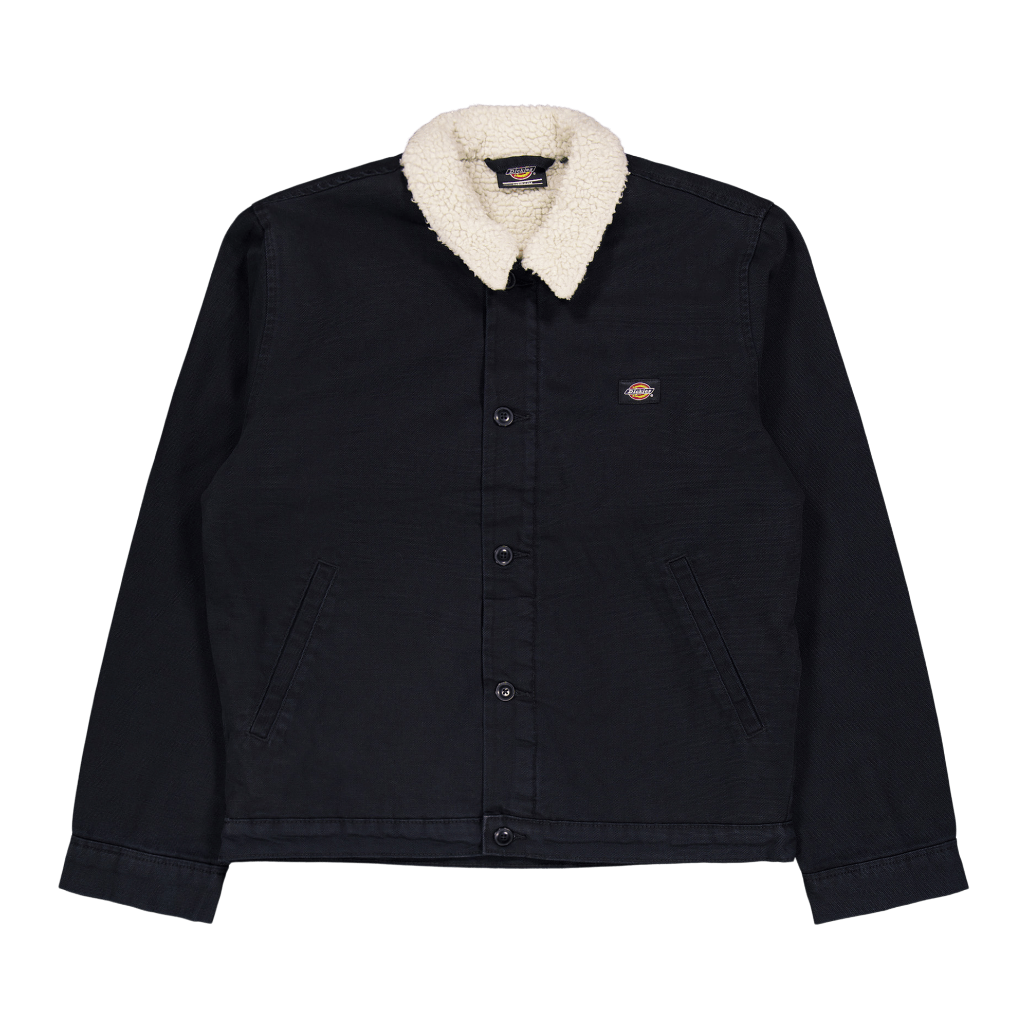 Dickies Duck Canvas Jackt Stone Washed Black